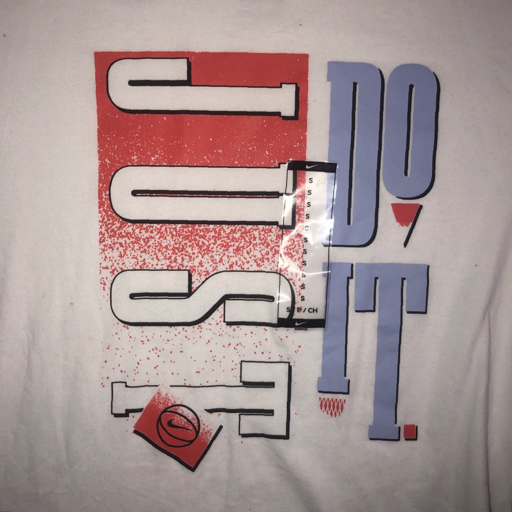 Nike NWT Nike Just Do It T-Shirt White Men’s Small Size US S / EU 44-46 / 1 - 2 Thumbnail