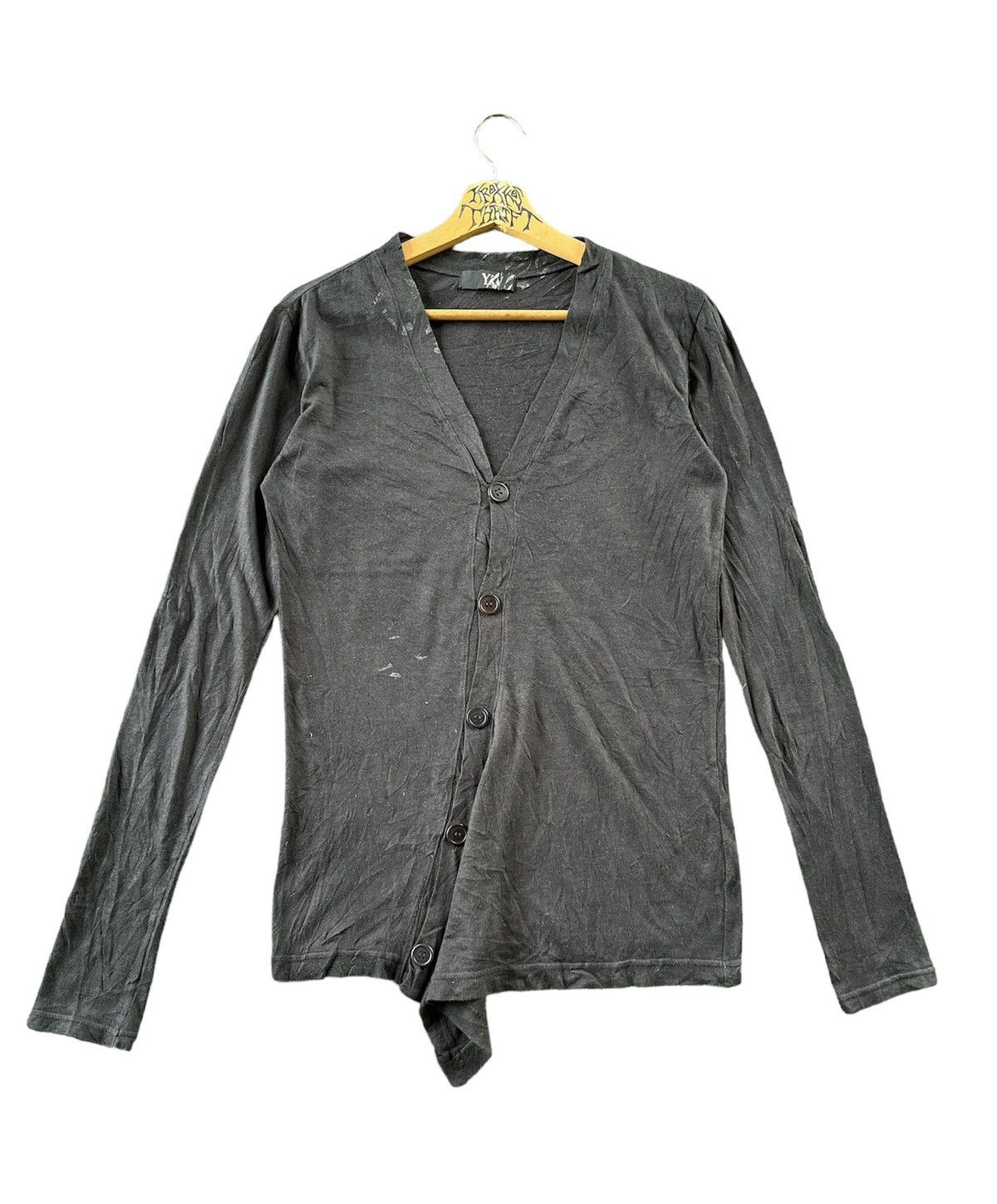 Japanese Brand × Y's × Yohji Yamamoto 🔥Y's Yohji Yamamoto Sample Cardigan For Catwalk Japan 🇯🇵 Size ONE SIZE - 1 Thumbnail