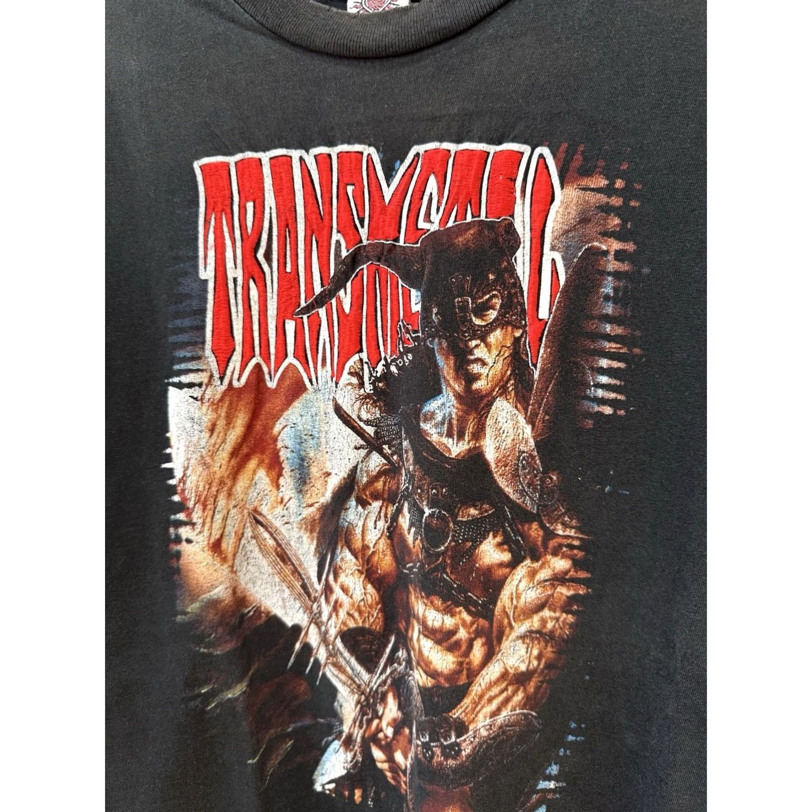 Vintage VINTAGE Resurrection Band Tee Shirt Black L Mens 90s Shirt Size L 90s Size US L / EU 52-54 / 3 - 5 Thumbnail