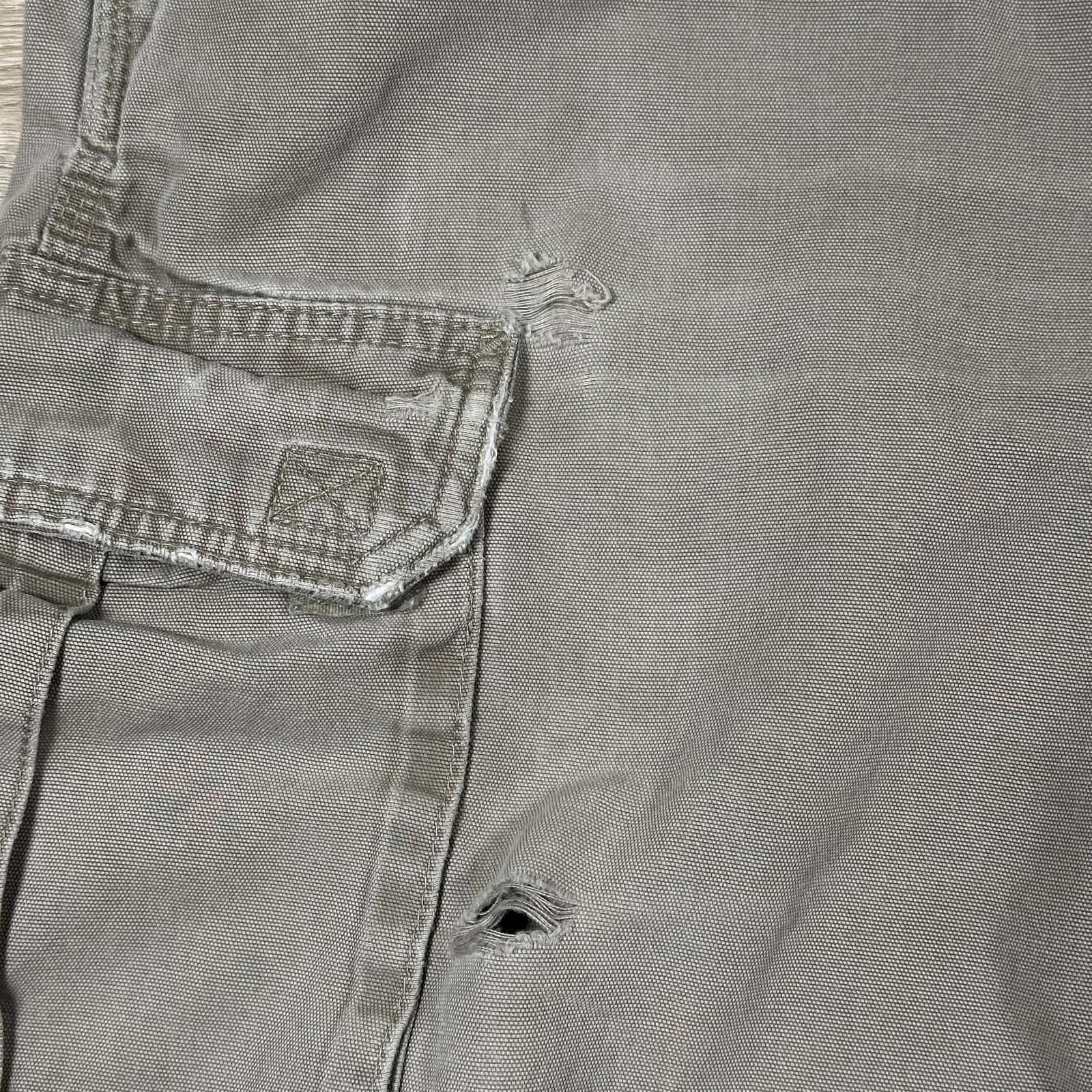 Carhartt Vintage Carhartt Cargo B182 MUS 38x30 Pants Utility Beige Size US 38 / EU 54 - 6 Thumbnail