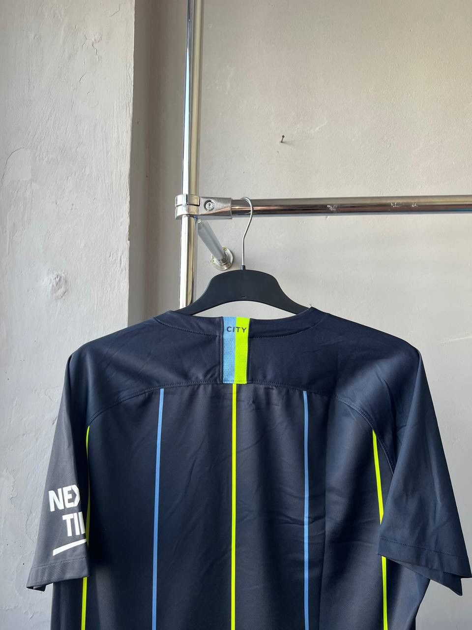 Nike 2018/19 MANCHESTER CITY AWAY SOCCER JERSEY FOOTBALL SHIRT XL Size US XL / EU 56 / 4 - 12 Thumbnail