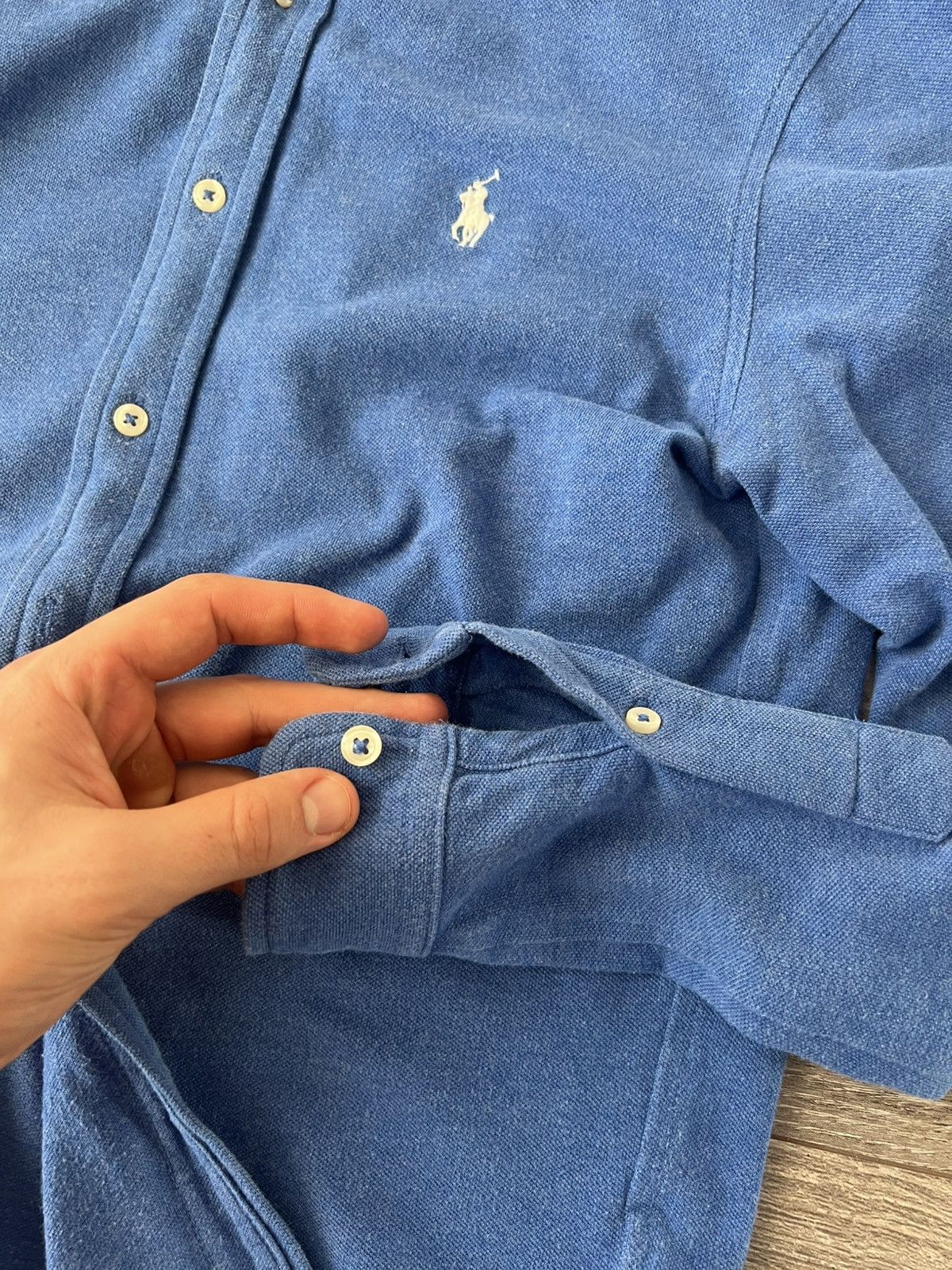 Polo Ralph Lauren ‼️Polo Ralph Lauren Featherweight Mesh Cotton Classic Shirt‼️ Size US S / EU 44-46 / 1 - 11 Thumbnail