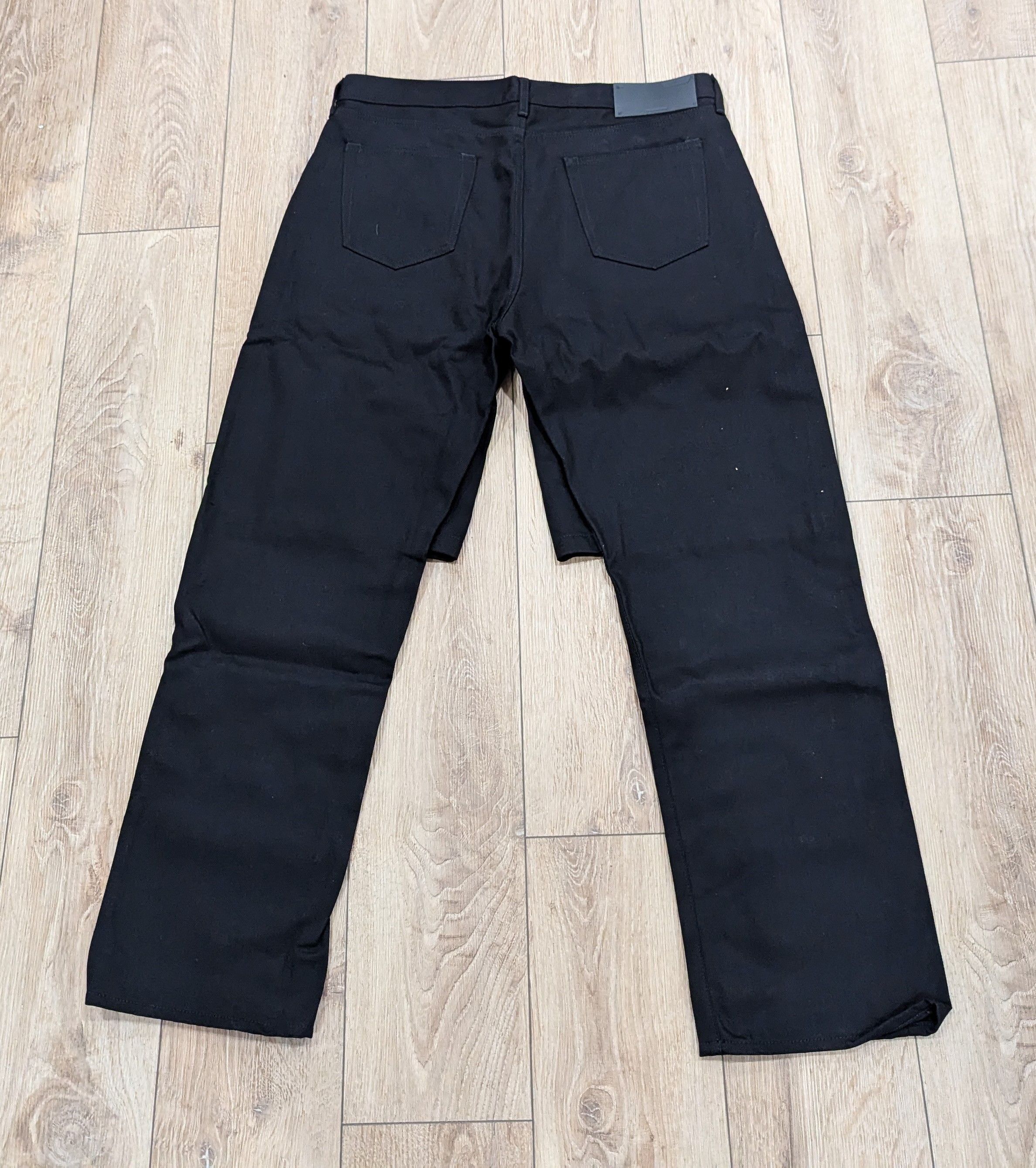 Off-White OFF-WHITE x NEEN Double Skate Jeans Black/Green 31 Size US 31 - 4 Thumbnail
