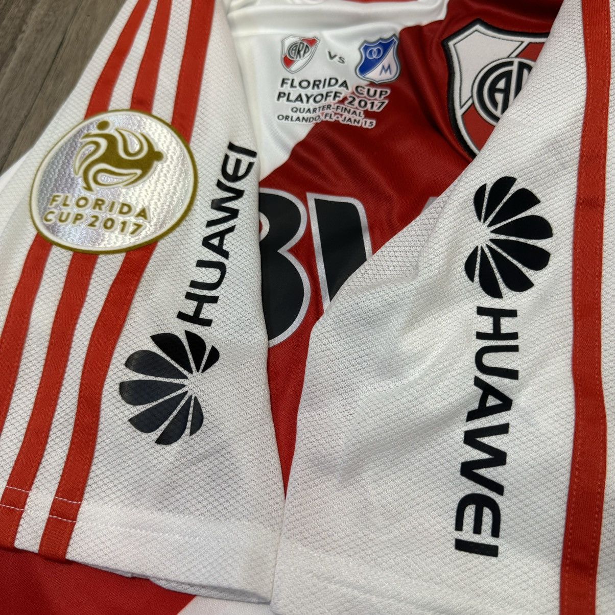 Adidas River plate 2017 Florida cup #13 Alario (bnwt) Size US M / EU 48-50 / 2 - 6 Thumbnail