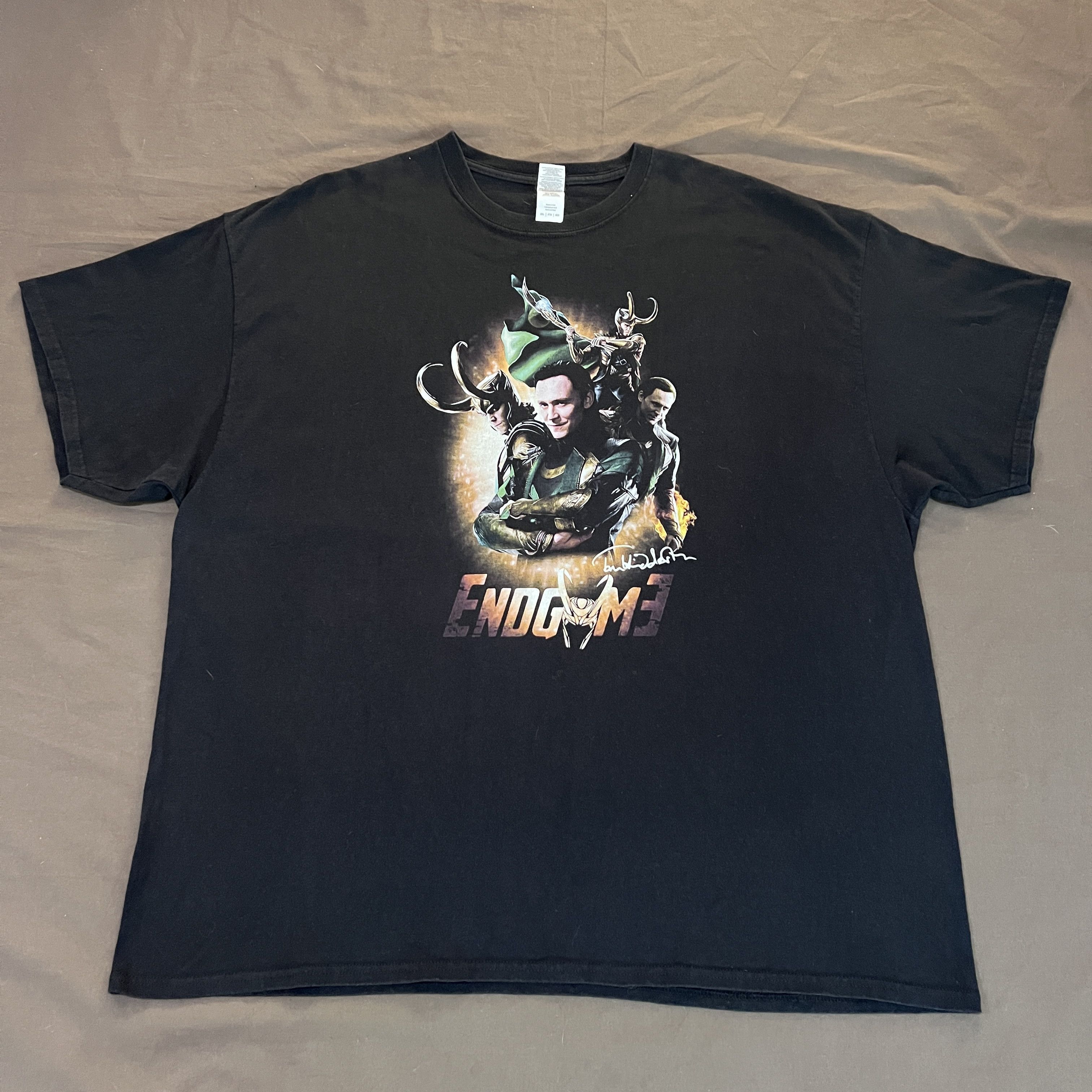 Loki Avengers Endgame Promo Tee 3XL Oversized