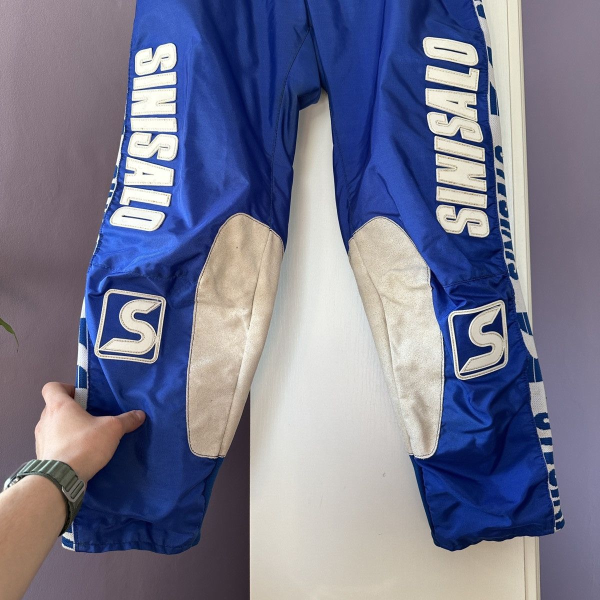 Other VINTAGE SINISALO WORLD RACING TEAM MOTOCROSS PANTS FINLAND M Size US 38 / EU 54 - 6 Thumbnail