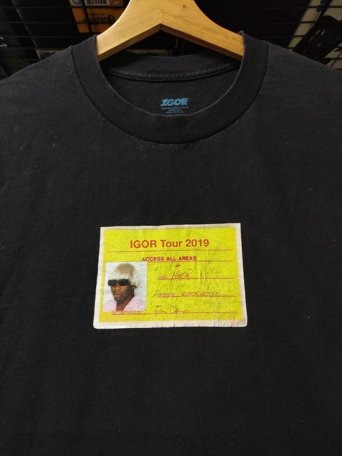 Golf Wang Tyler The Creator " I.D. " Igor Tour 2019 T-Shirt Size US L / EU 52-54 / 3 - 1 Thumbnail