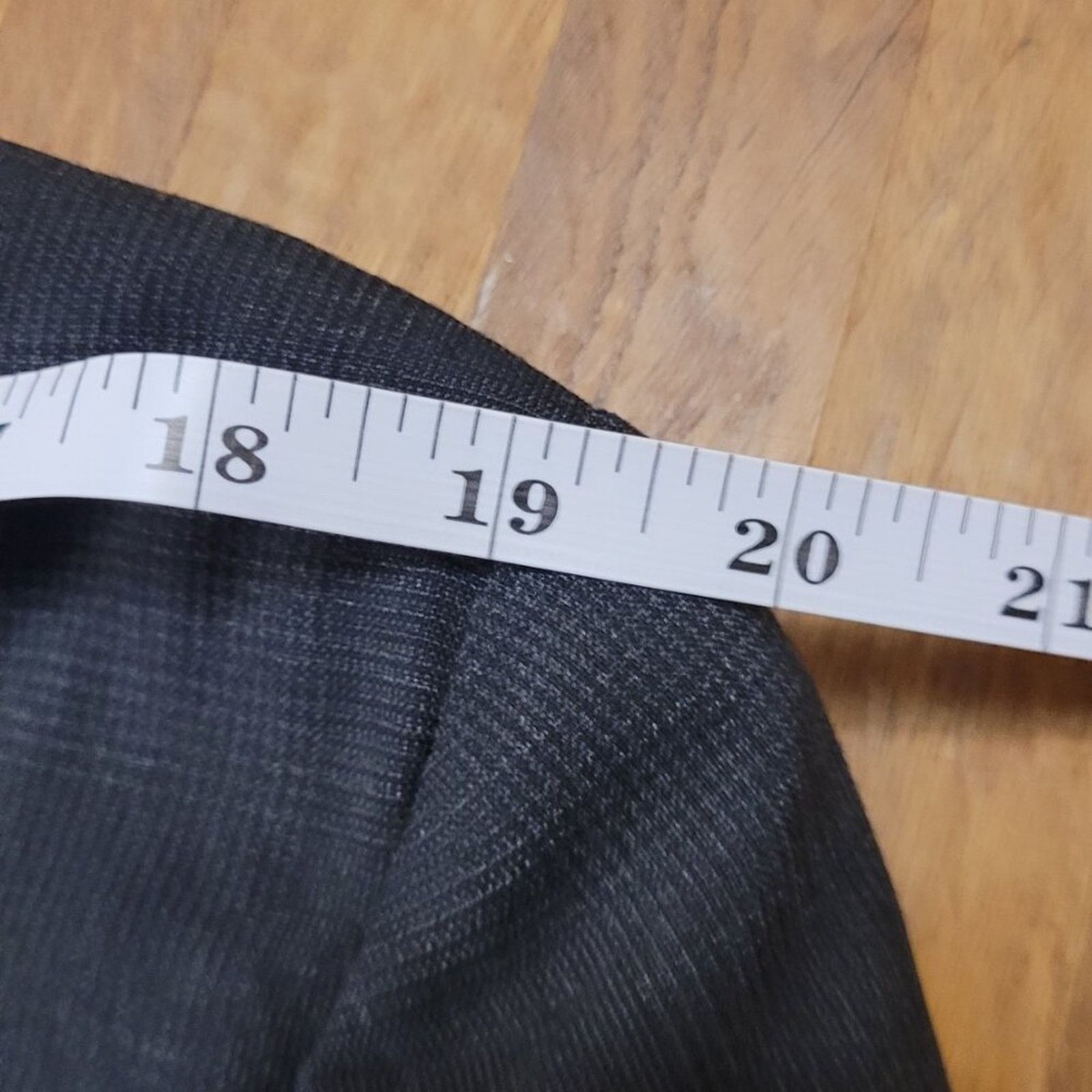 Sanca Vintage Sansabelt Jaymar-Ruby Gray Plaid Suit 38R 38W Size 38R - 8 Thumbnail