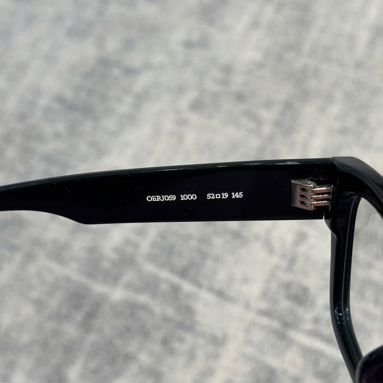 Off-White OFF WHITE OPTICAL STYLE 59 BLACK SUNGLASSES Size ONE SIZE - 6 Thumbnail