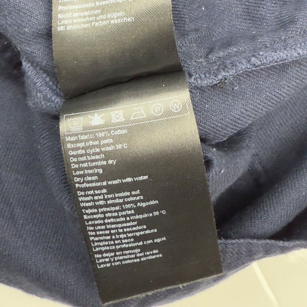 ba&sh BA&SH Mustang Night Blue Navy Paperbag Shorts sz 1 / S Size 24" / US 00 / IT 34 - 11 Thumbnail