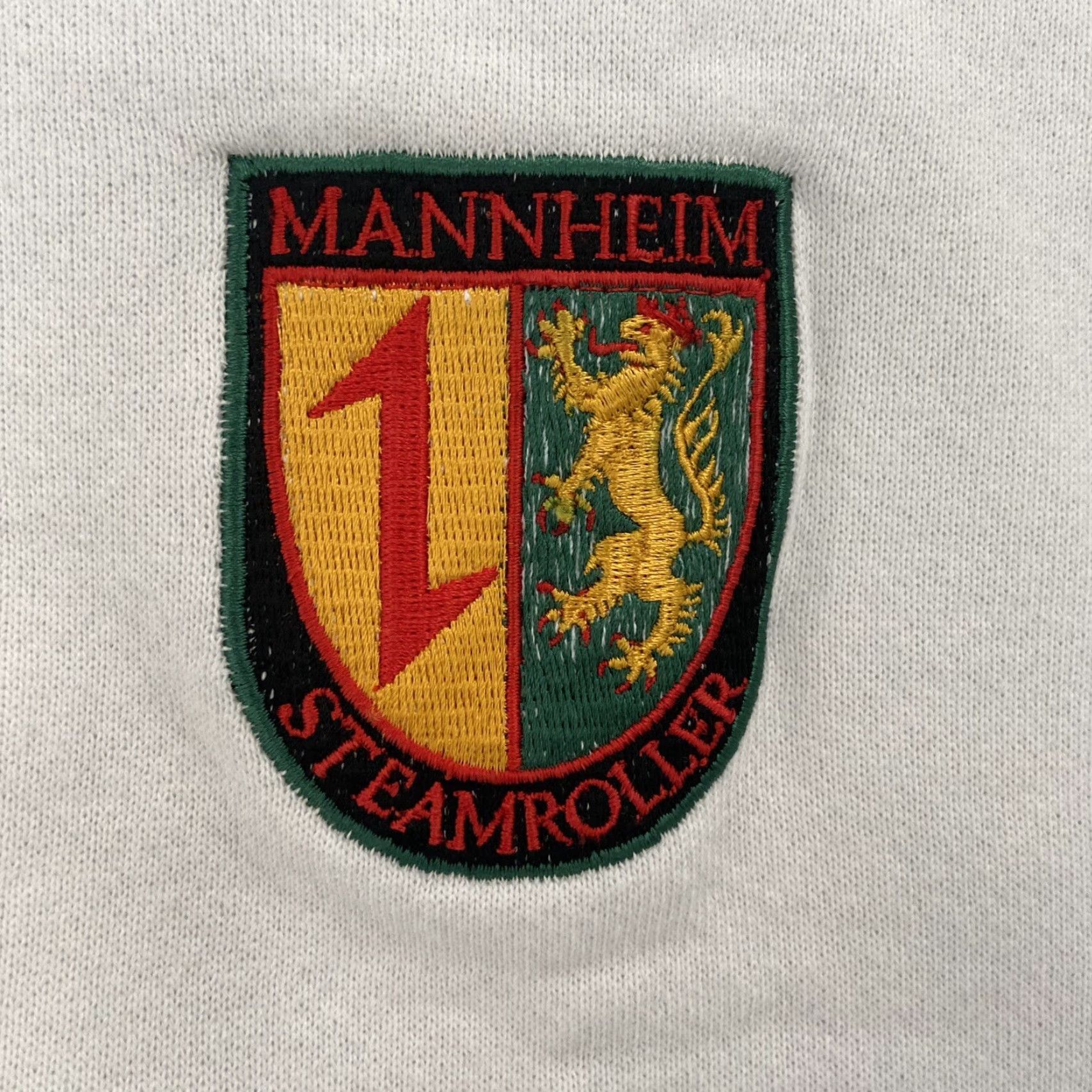 Fruit Of The Loom VINTAGE Mannheim Steamroller Sweater Adult Large White Cotton Blend 1990s Casual Mens L Size US L / EU 52-54 / 3 - 4 Thumbnail