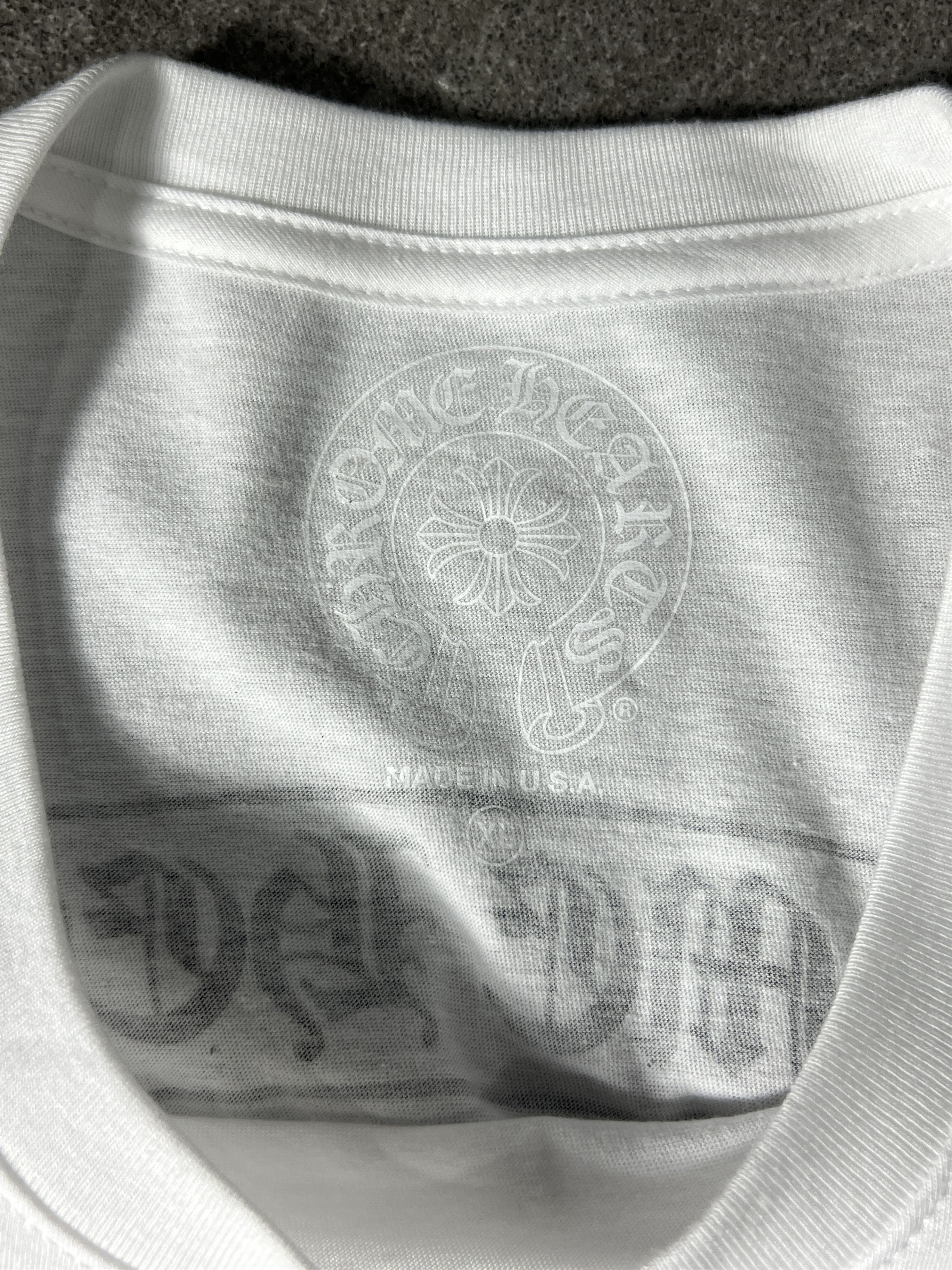 Chrome Hearts Chrome Hearts Osaka Pocket Tee White XL USA Size US XL / EU 56 / 4 - 4 Thumbnail