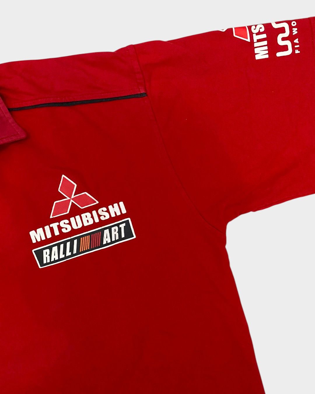 Japanese Brand Mitsubishi Ralliart shirt Size US XL / EU 56 / 4 - 6 Thumbnail