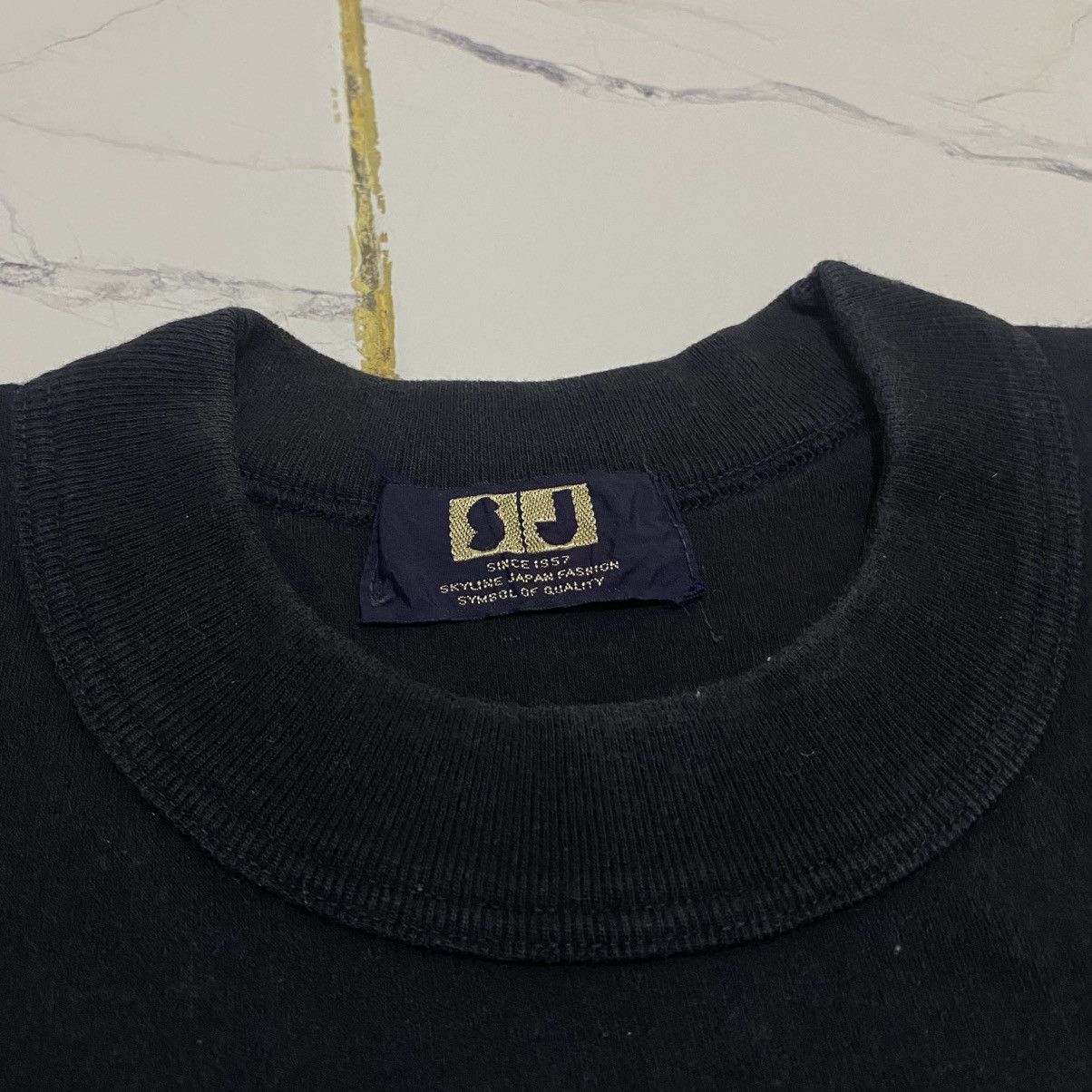 Issey Miyake Vintage 80s Skyline By Issey Miyake “Mr & Mrs” Tee Size S / US 4 / IT 40 - 5 Thumbnail