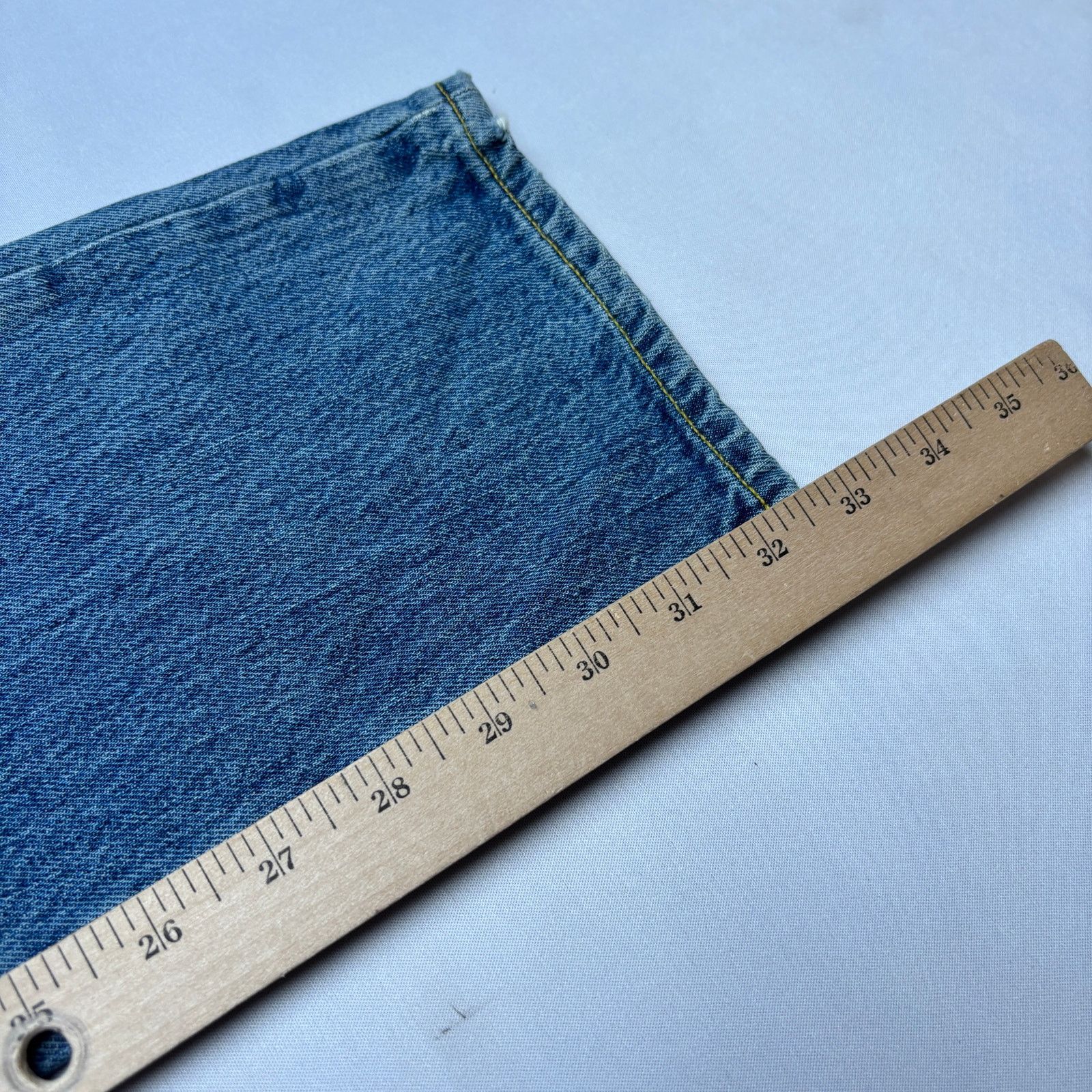 Sid Mashburn $175 Sid Mashburn Slim Straight Jeans 34x32 Made in USA Size US 34 / EU 50 - 8 Thumbnail