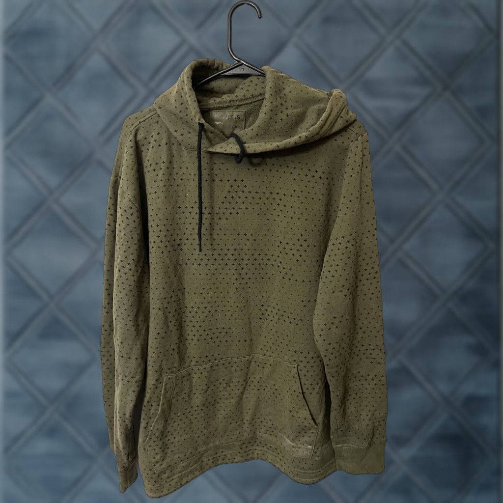 Express Express Hoodie Men’s - XL - Green/Black Pattern Pullover Hoodie/Express Shirt? Size US XL / EU 56 / 4 - 1 Thumbnail