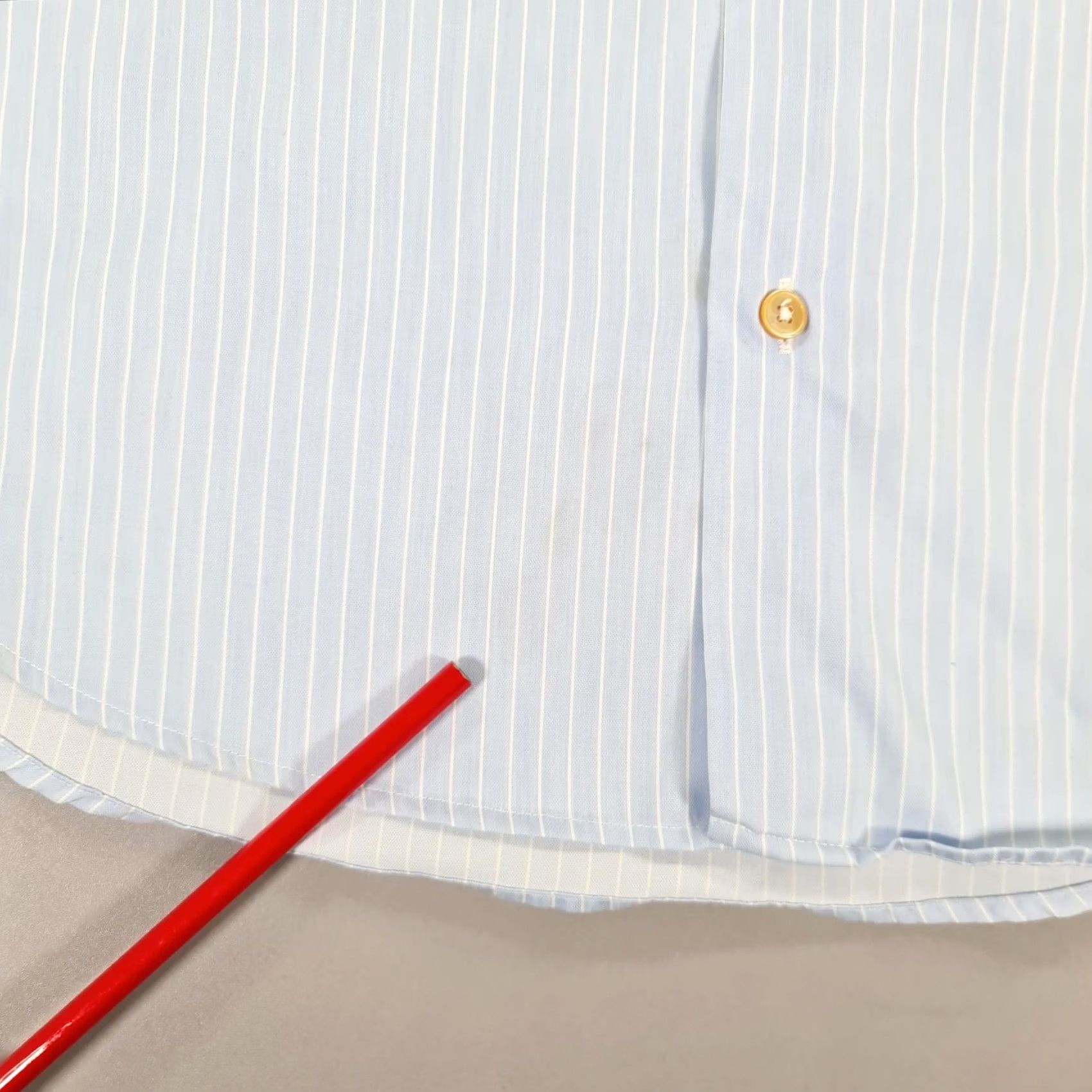 Paul Smith Paul Smith Mens Shirt Striped Long Sleeve Cotton Button-Up 15.5 M Blue Casual Vintage No Shirt Mens Regular Size M Size US M / EU 48-50 / 2 - 6 Thumbnail