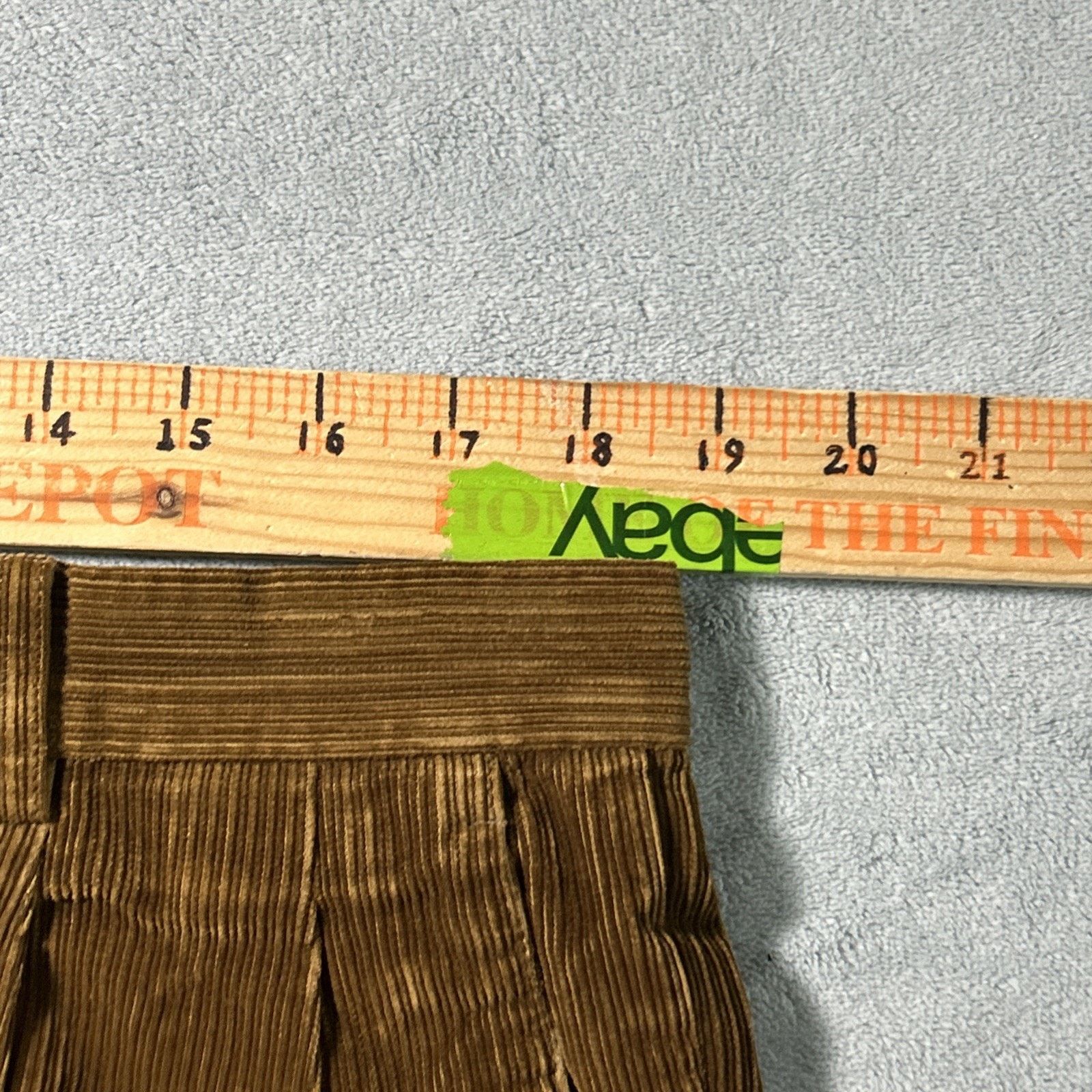 Ermenegildo Zegna Ermenegildo Zegna Corduroy Baggy Pants TG 54 XL 37x30 Loose Size US 37 - 11 Thumbnail