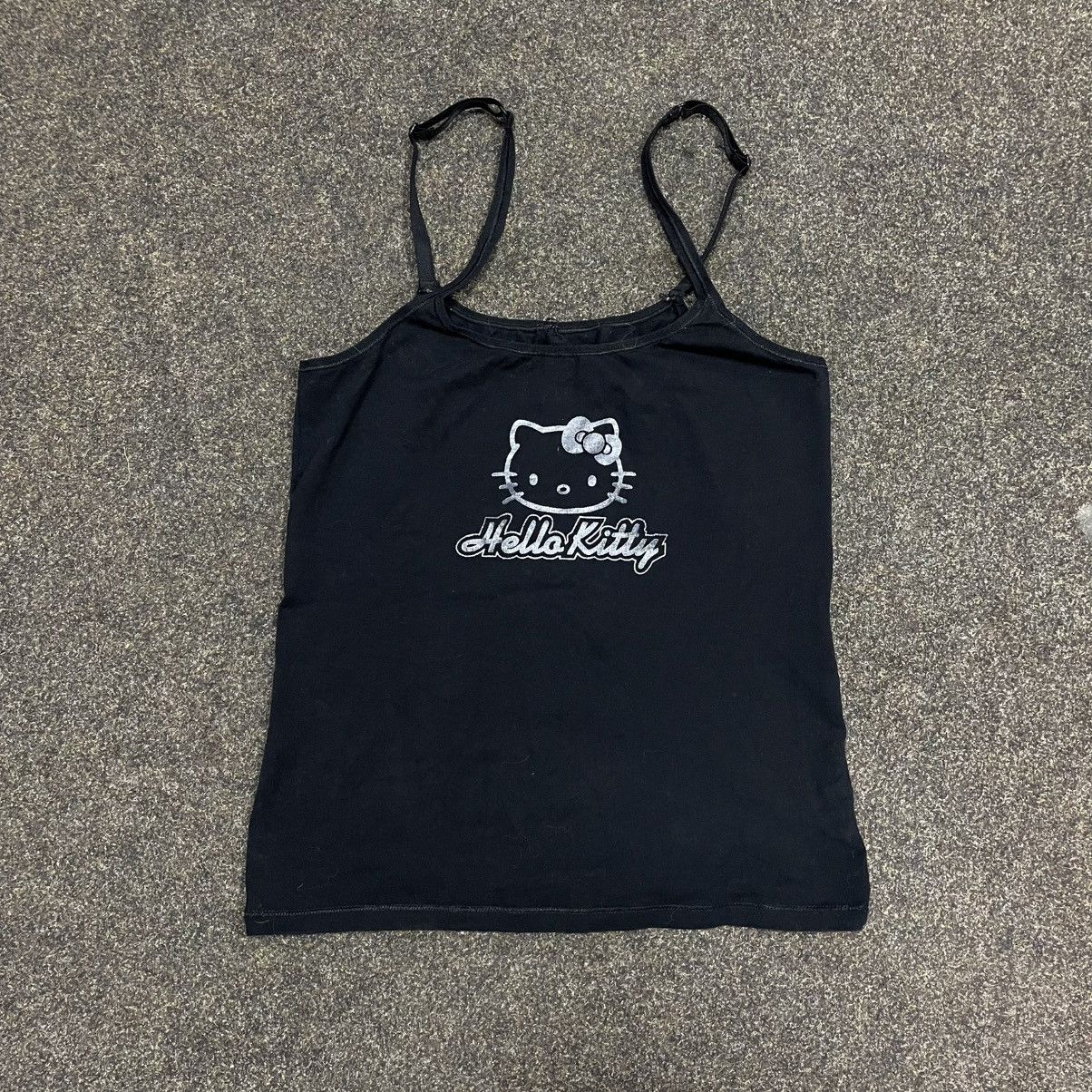 Vintage Vintage Y2K top 90s HELLO KITTY crop ABSTRACT M Size M / US 6-8 / IT 42-44 - 3 Thumbnail