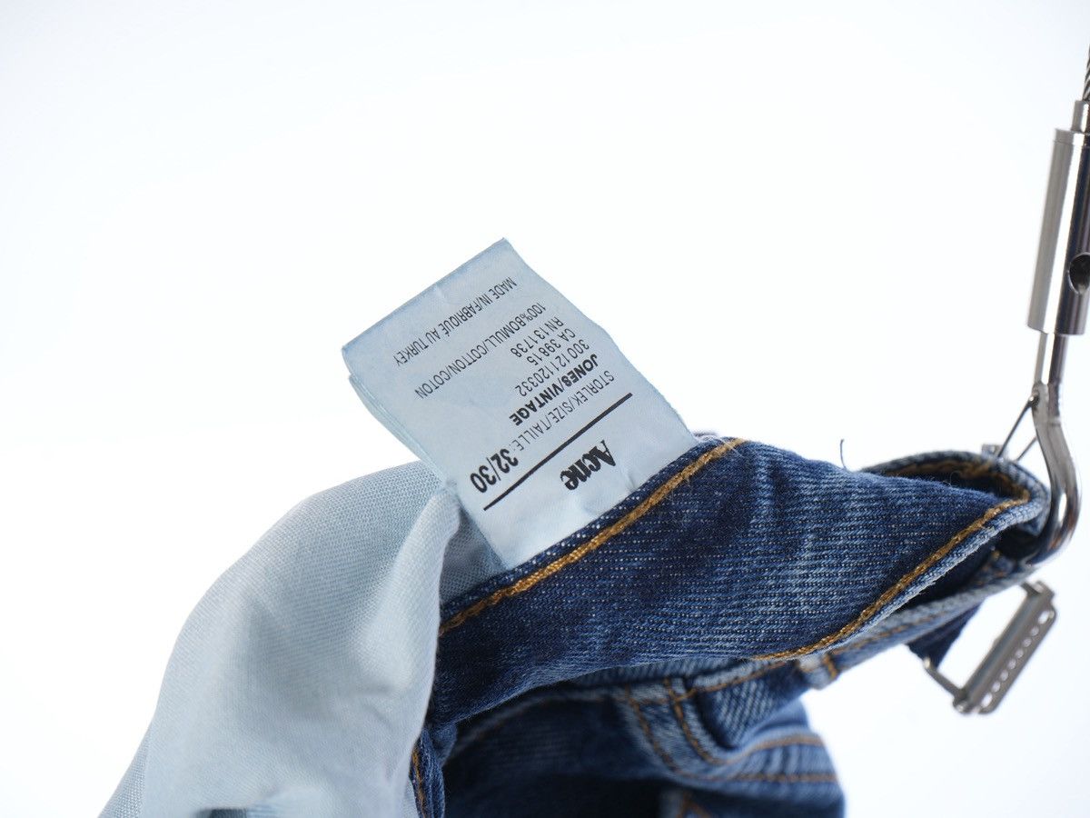 Acne Studios ACNE Jones vintage blue jeans denim y2k style 32 Size US 32 / EU 48 - 5 Thumbnail