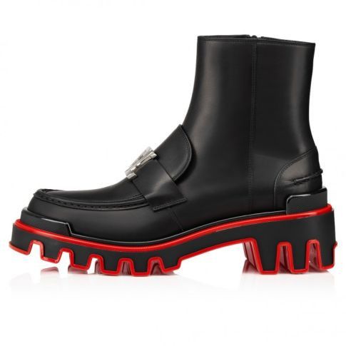 Christian Louboutin o1bcso1str1024 Ci Moc Booty in Black Size US 10 / EU 43 - 2 Thumbnail