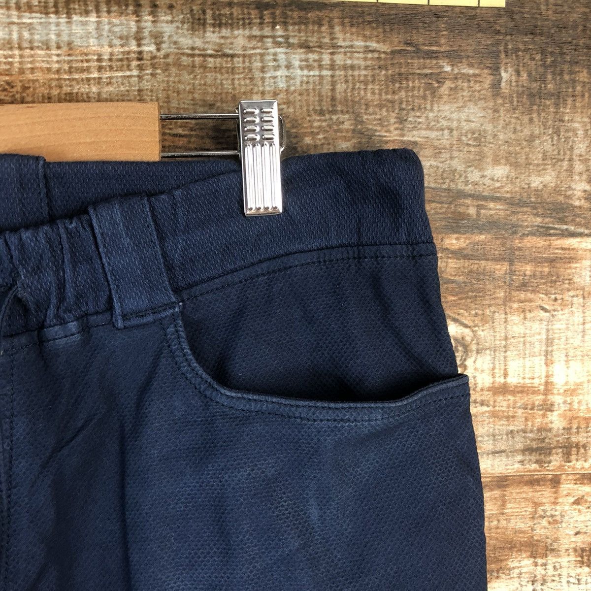 Japanese Brand DL Dope Drakkar Dark Blue Cargo Multipocket Pants #C736 Size US 32 / EU 48 - 8 Thumbnail