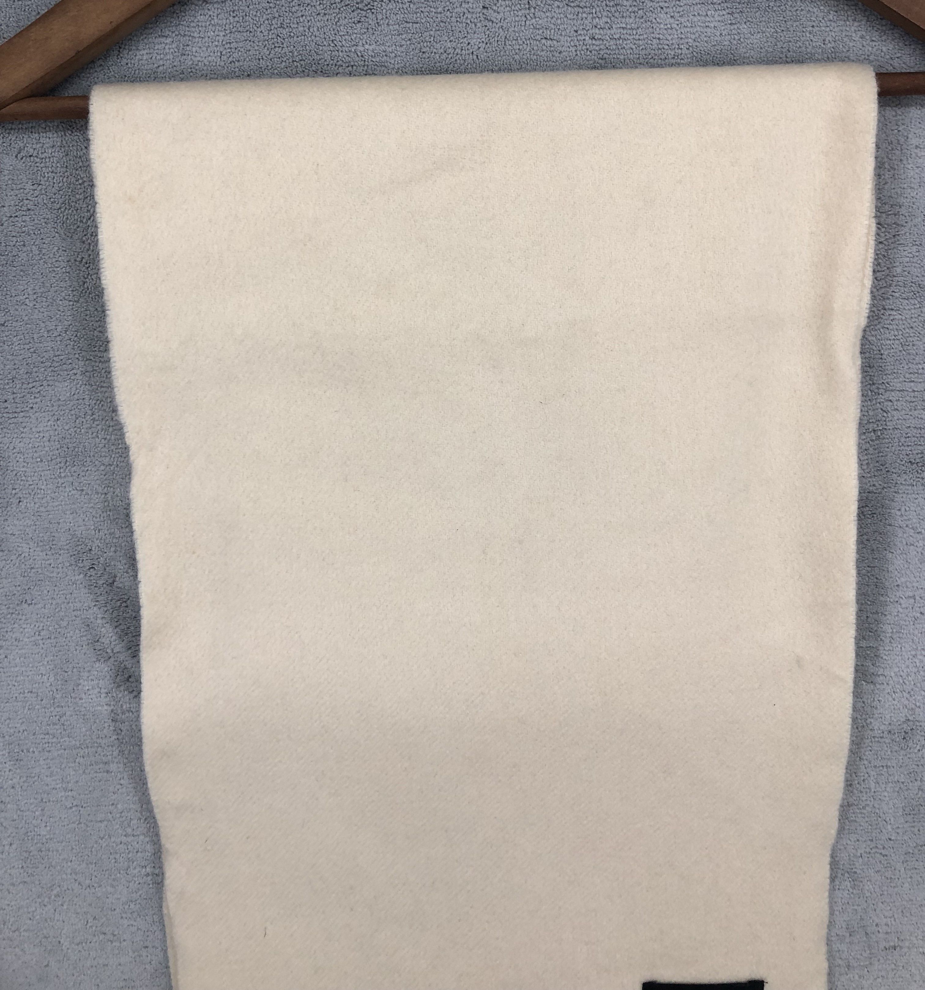 Lanvin × Vintage Lanvin Collection Wool Scarf Muffler Neck scarf Size ONE SIZE - 4 Thumbnail