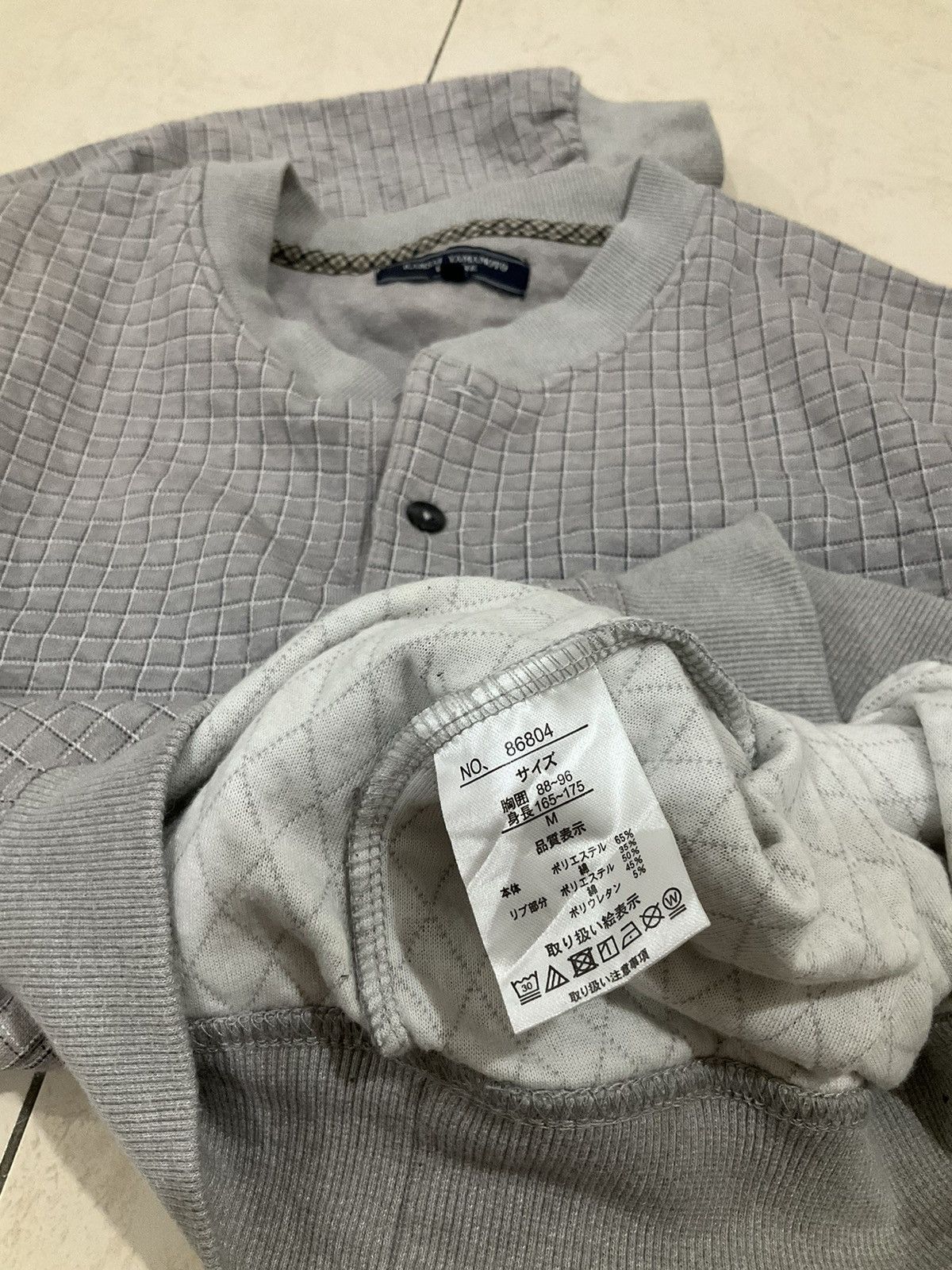 Japanese Brand × Kansai Yamamoto × Vintage KANSAI YAMAMOTO BOTTON SWEATSHIRT Size US M / EU 48-50 / 2 - 5 Thumbnail