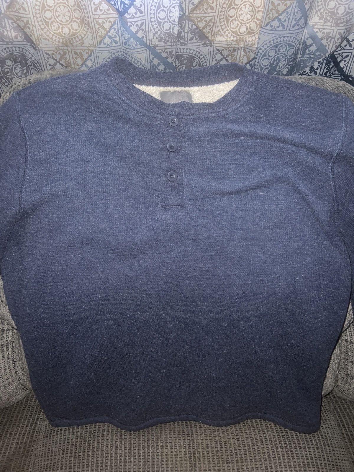 Hypebeast Falls Creek Button-Collared Sweatshirt Size US L / EU 52-54 / 3 - 2 Thumbnail