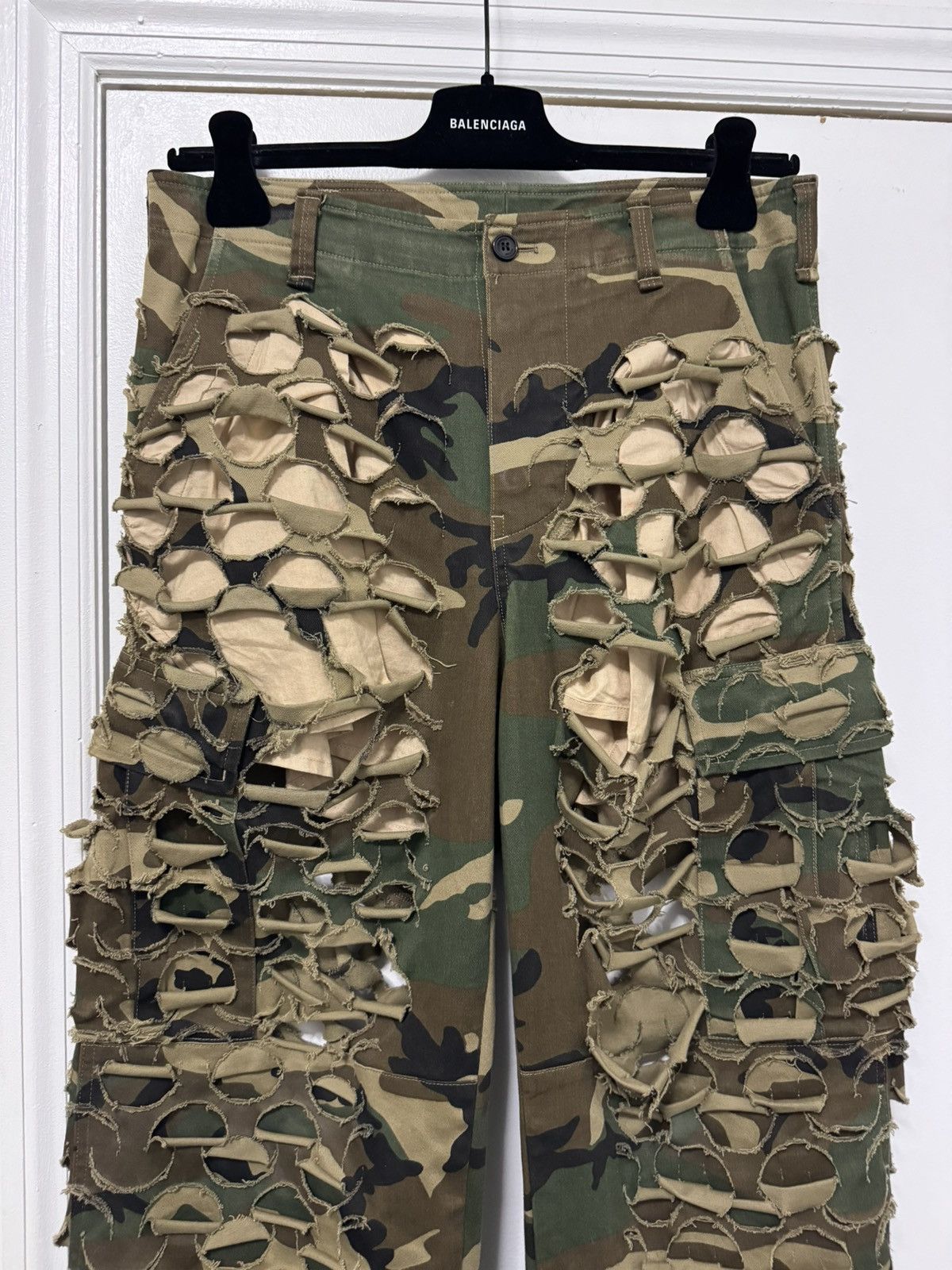 Vetements Lasercut Camo Cargo Pants Size US 32 / EU 48 - 3 Thumbnail