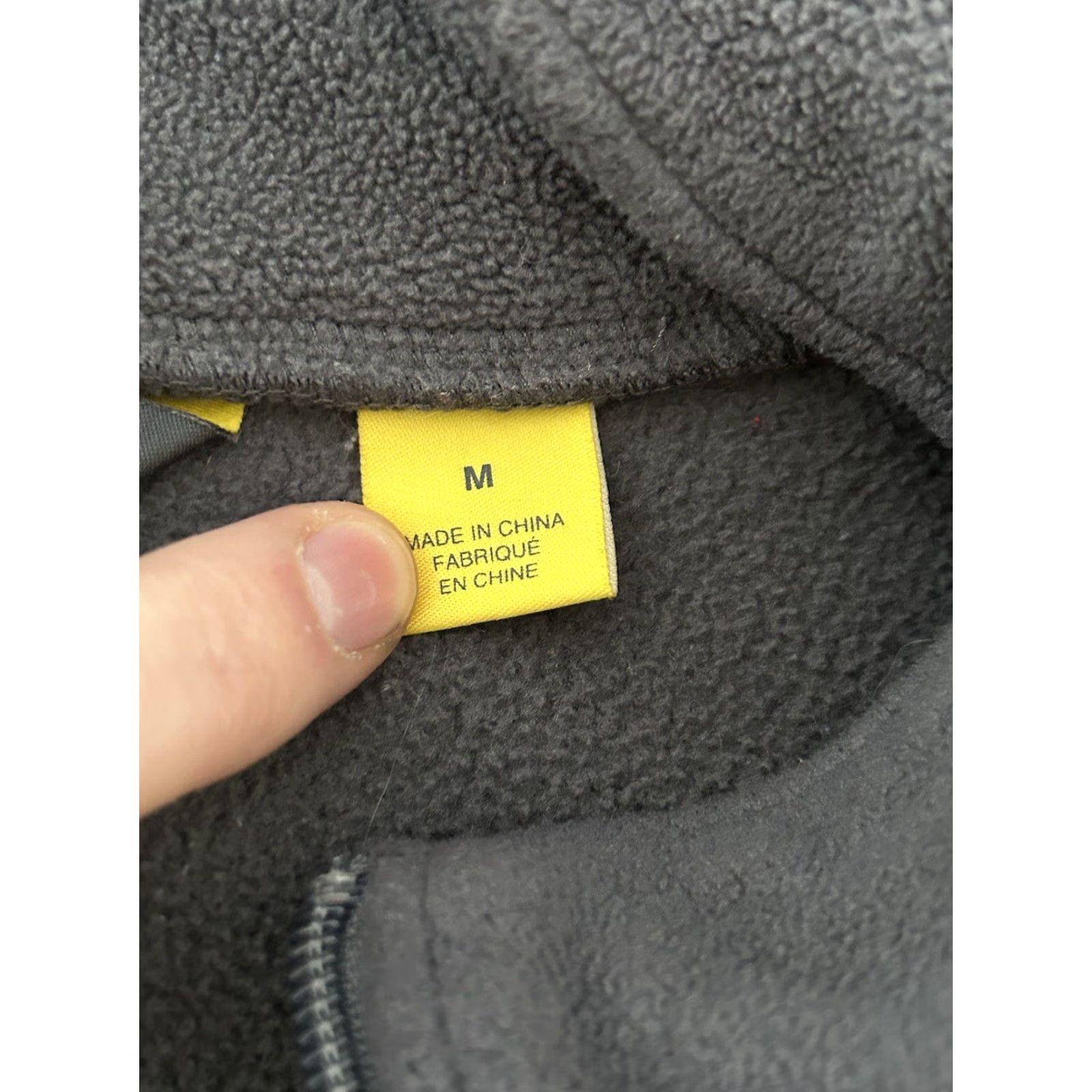 Vintage Cabela's Pullover Jacket Womens Gray 1/4 Zip Fleece Long Sleeve M Medium Casual Outdoor Size M / US 6-8 / IT 42-44 - 5 Thumbnail
