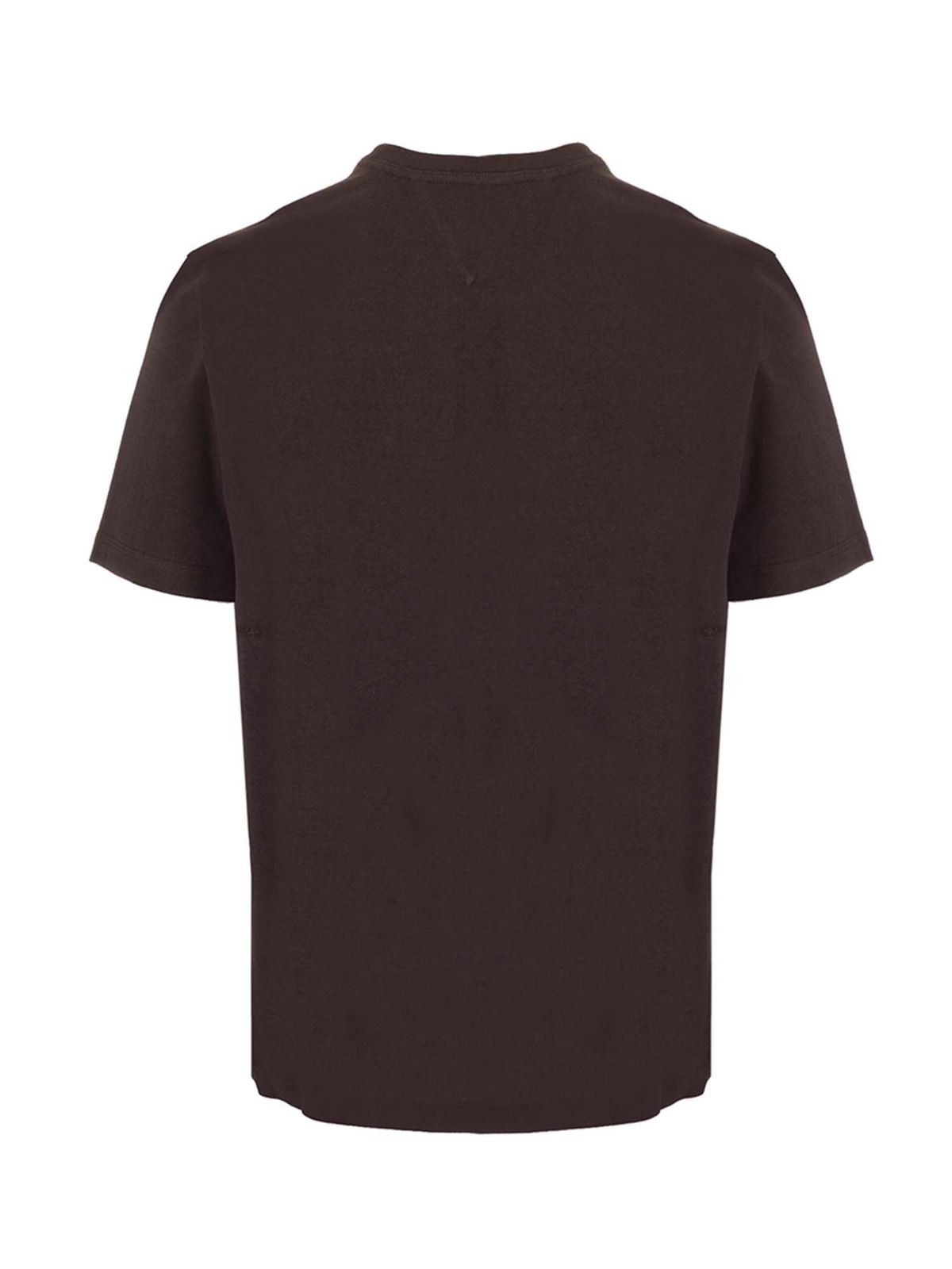 Bottega Veneta o1w1db10625 T-Shirt in Brown Size US S / EU 44-46 / 1 - 2 Thumbnail