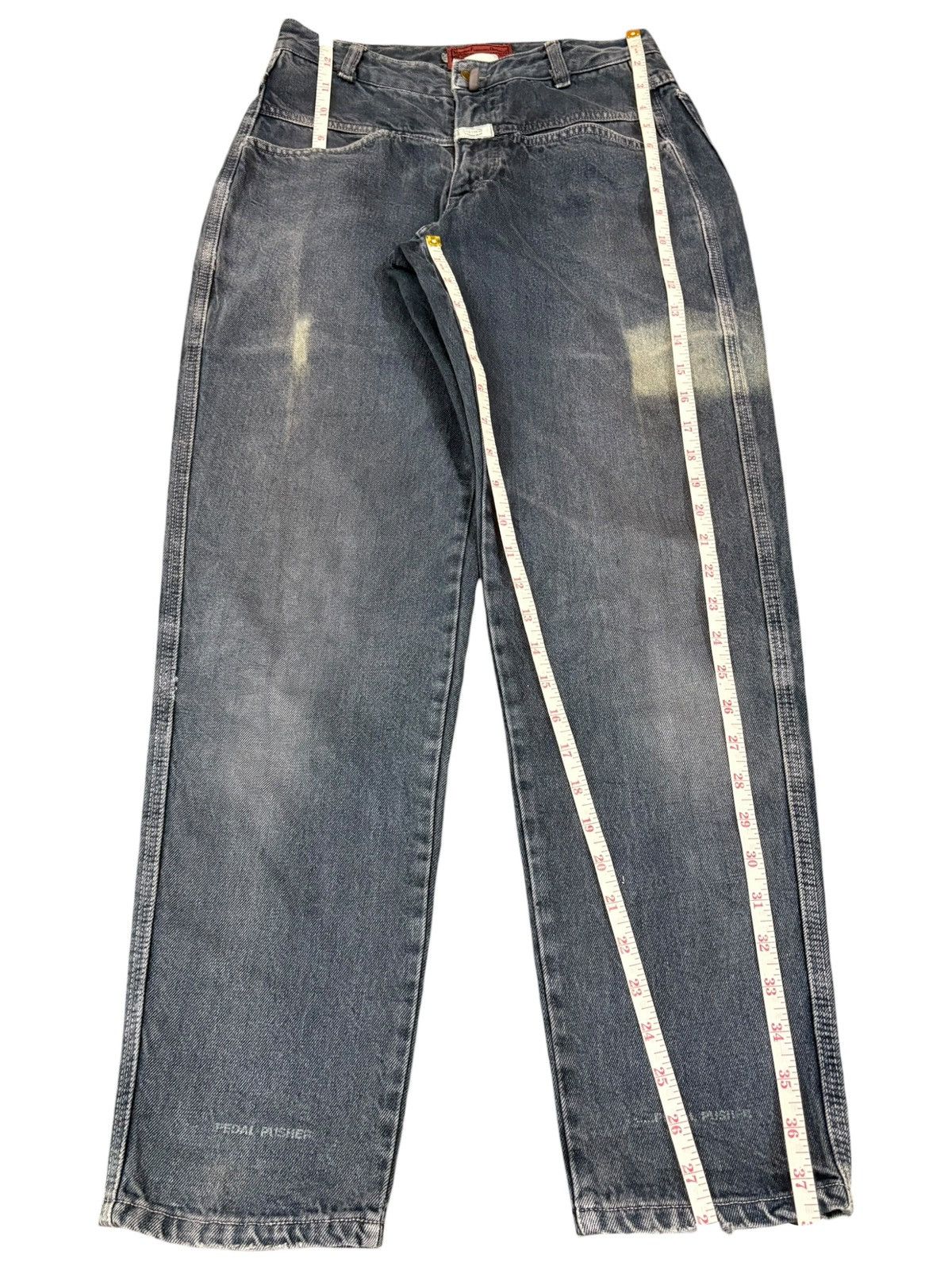 Marithe + Francois Girbaud Vintage Marithe Francois Girbaud Avant Garde Jeans Size US 27 - 12 Thumbnail