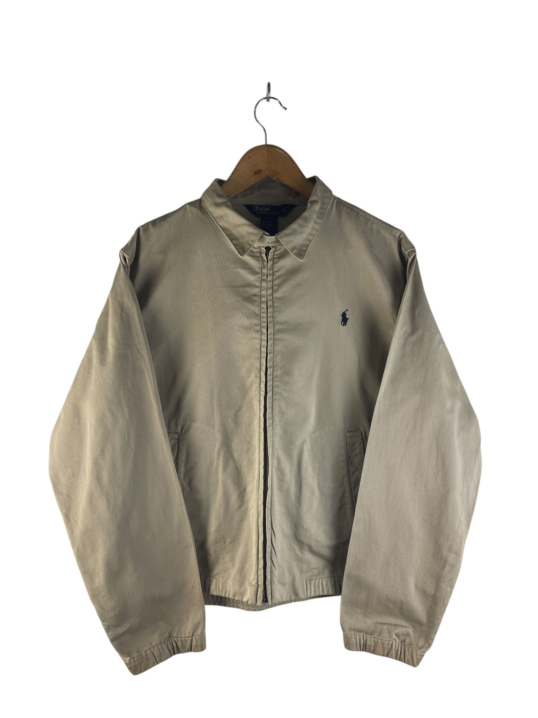 Polo Ralph Lauren Vintage Polo Ralph Lauren Jacket Beige Cotton Small Pony Size US L / EU 52-54 / 3 - 2 Thumbnail
