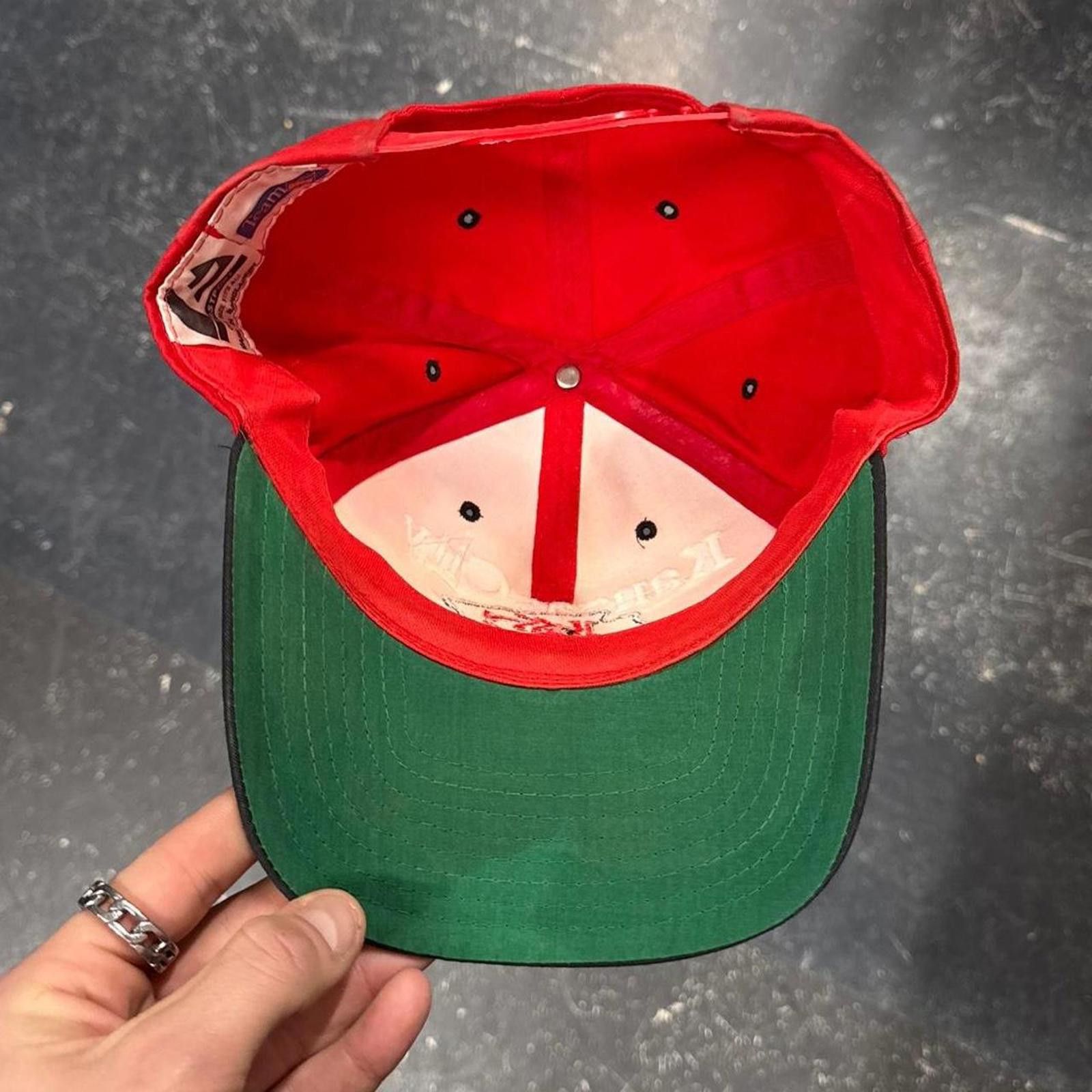 NFL Vintage 90s Kansas City Chiefs Snap Back Size ONE SIZE - 7 Thumbnail