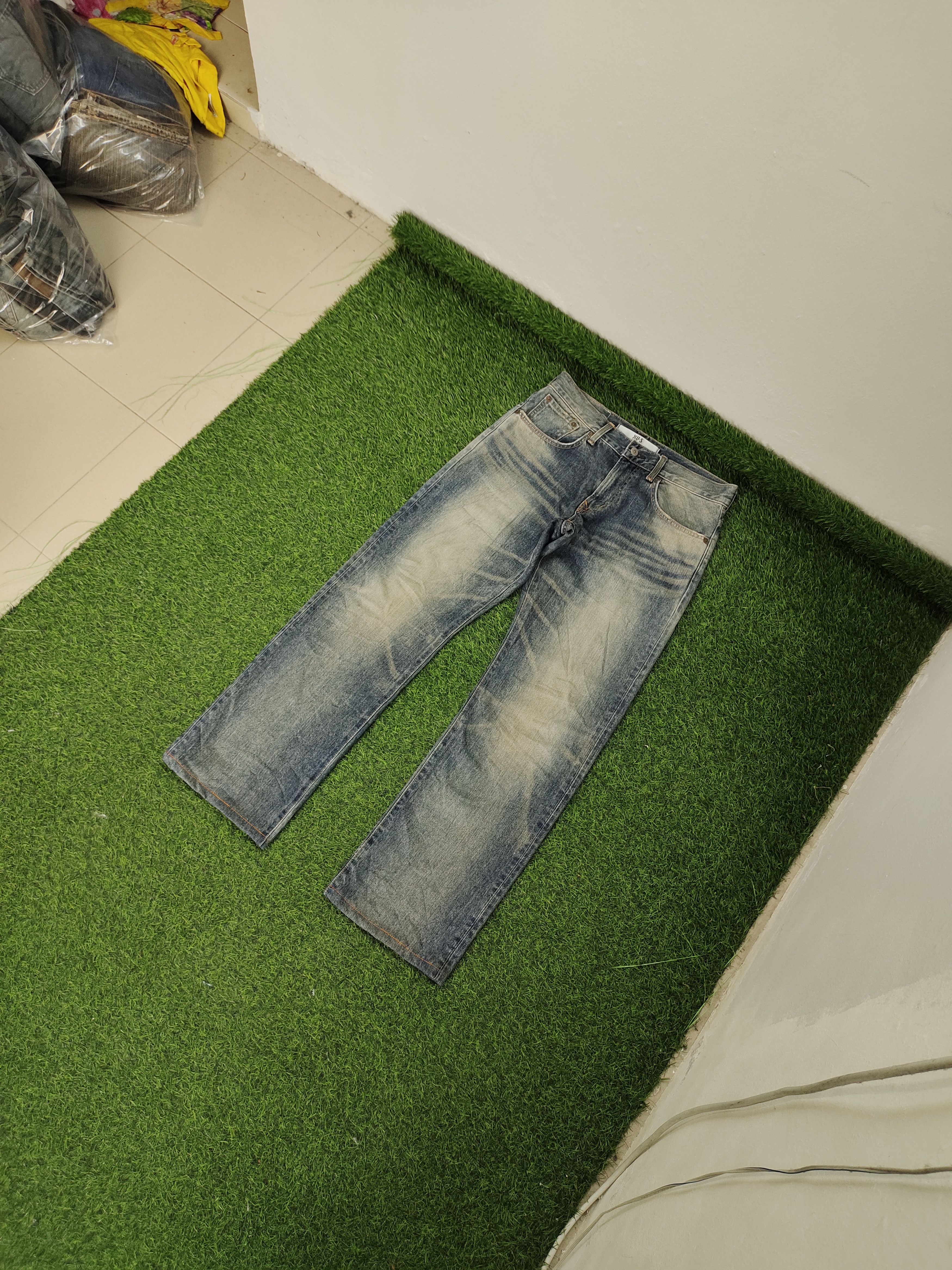 Edwin Vintage Edwin Xvs Japan Clawmark Distress Faded Jeans Size US 30 / EU 46 - 2 Thumbnail