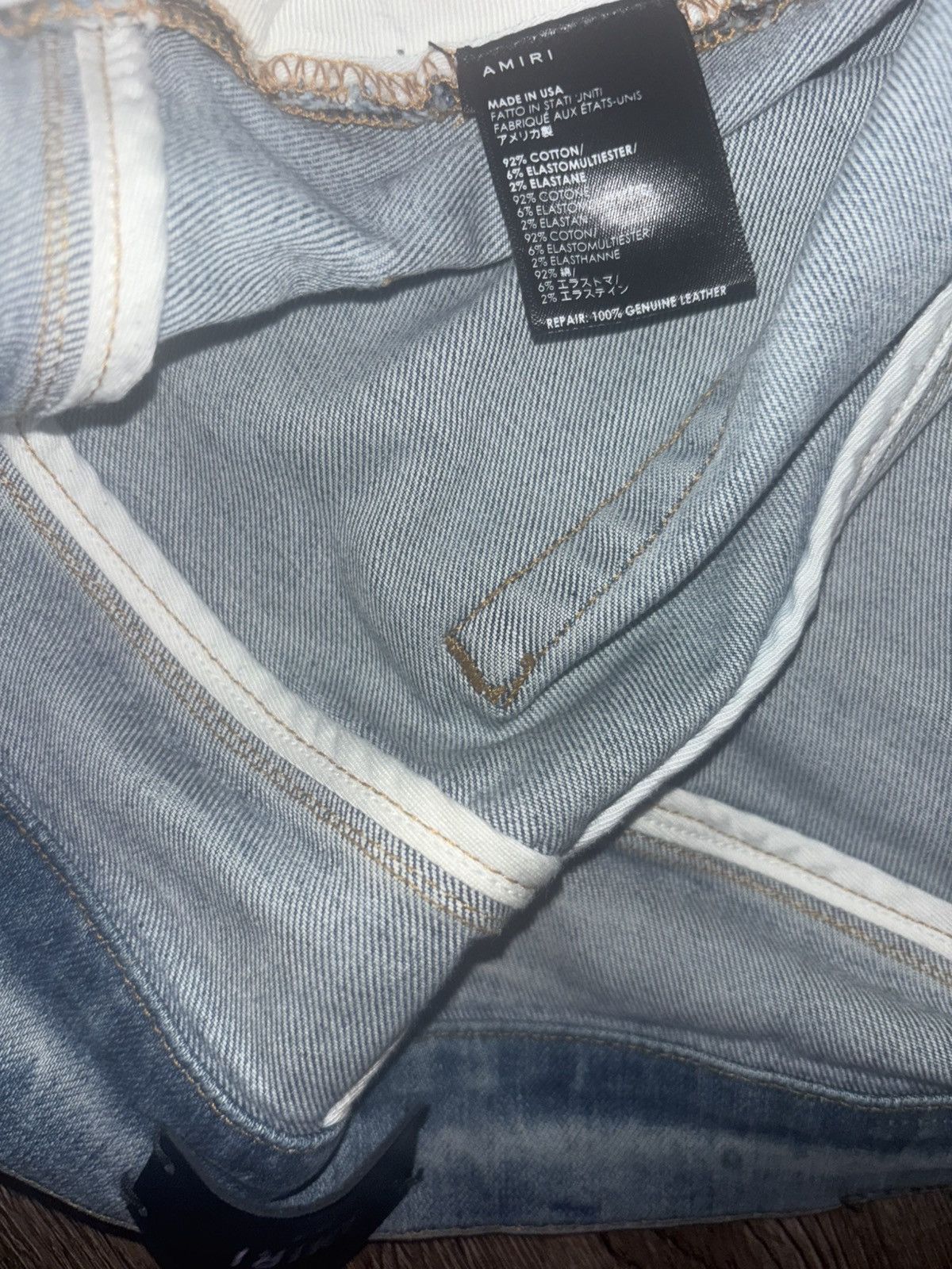 Amiri Amiri Mx1 denim jeans Size US 36 / EU 52 - 5 Thumbnail