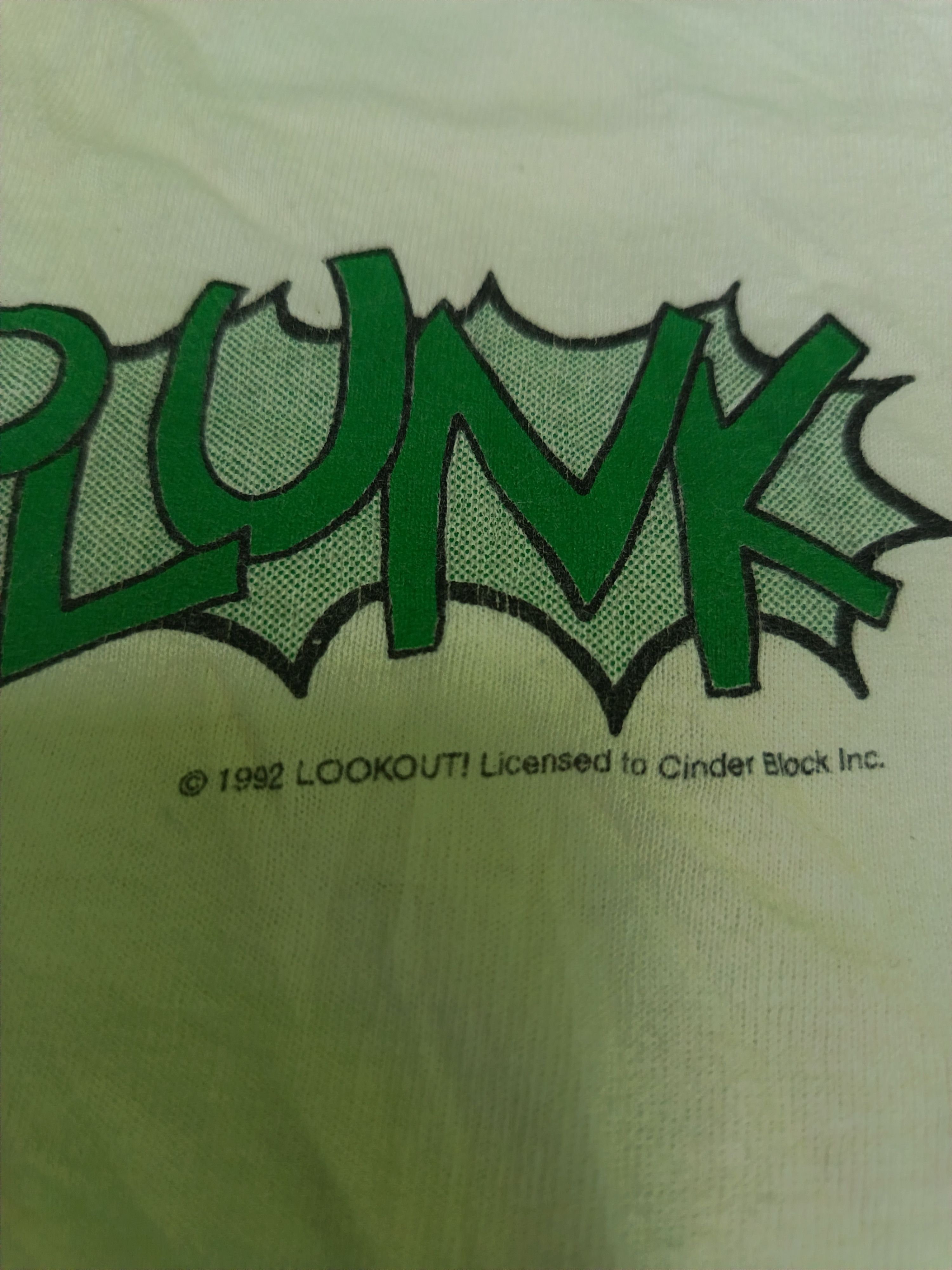 Band Tees Vintage 1992 Green Day Kerplunk T-shirt Size US M / EU 48-50 / 2 - 3 Thumbnail