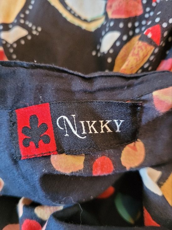 Other Nikky Y2k Maxi Floral Butterfly Whimsy Skirt Sequins - Xl Size 32" / US 10 / IT 46 - 6 Thumbnail
