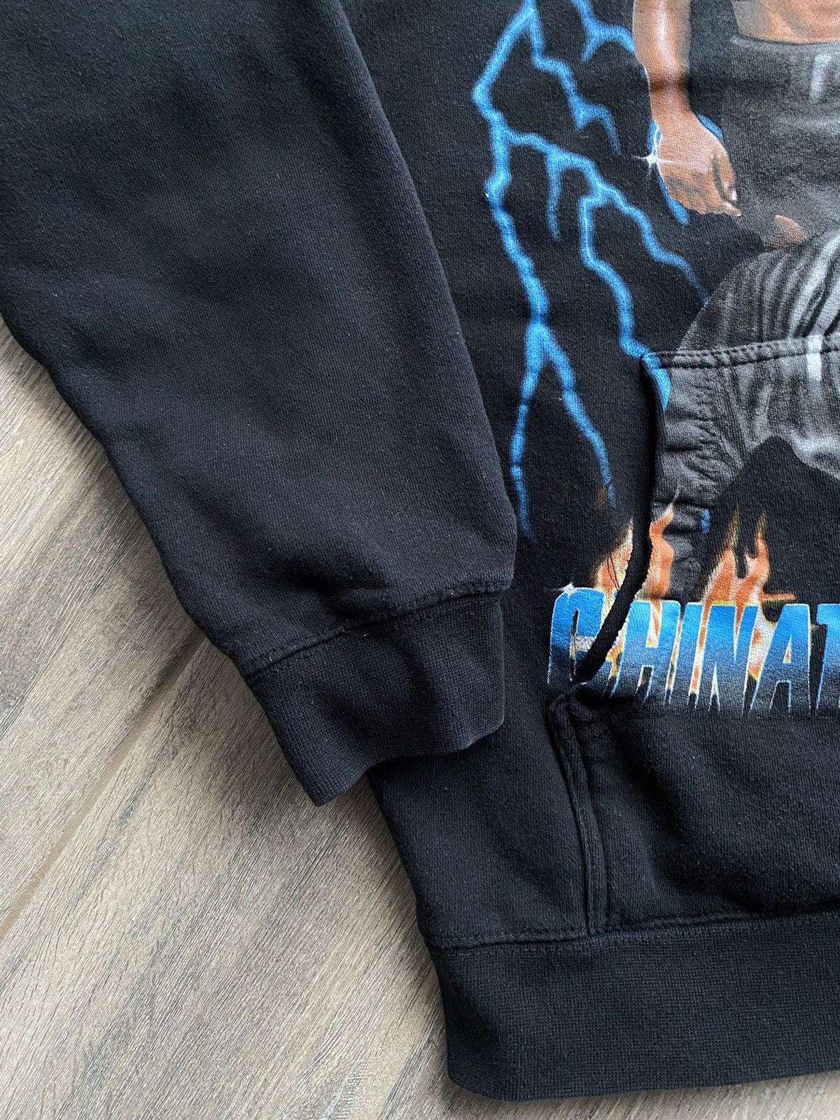 Designer × Market Mike Tyson Chinatown Market Black Hoodie Full Print Size M Size US M / EU 48-50 / 2 - 5 Thumbnail