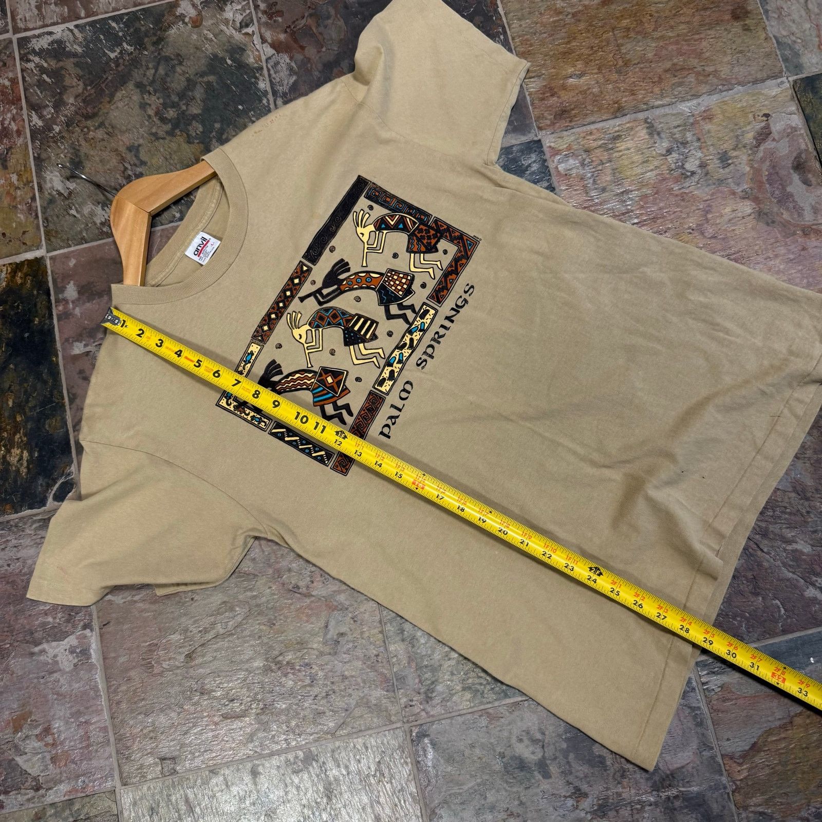 Vintage Vintage 90’s Palm Springs Tee Sz L Size US L / EU 52-54 / 3 - 8 Thumbnail