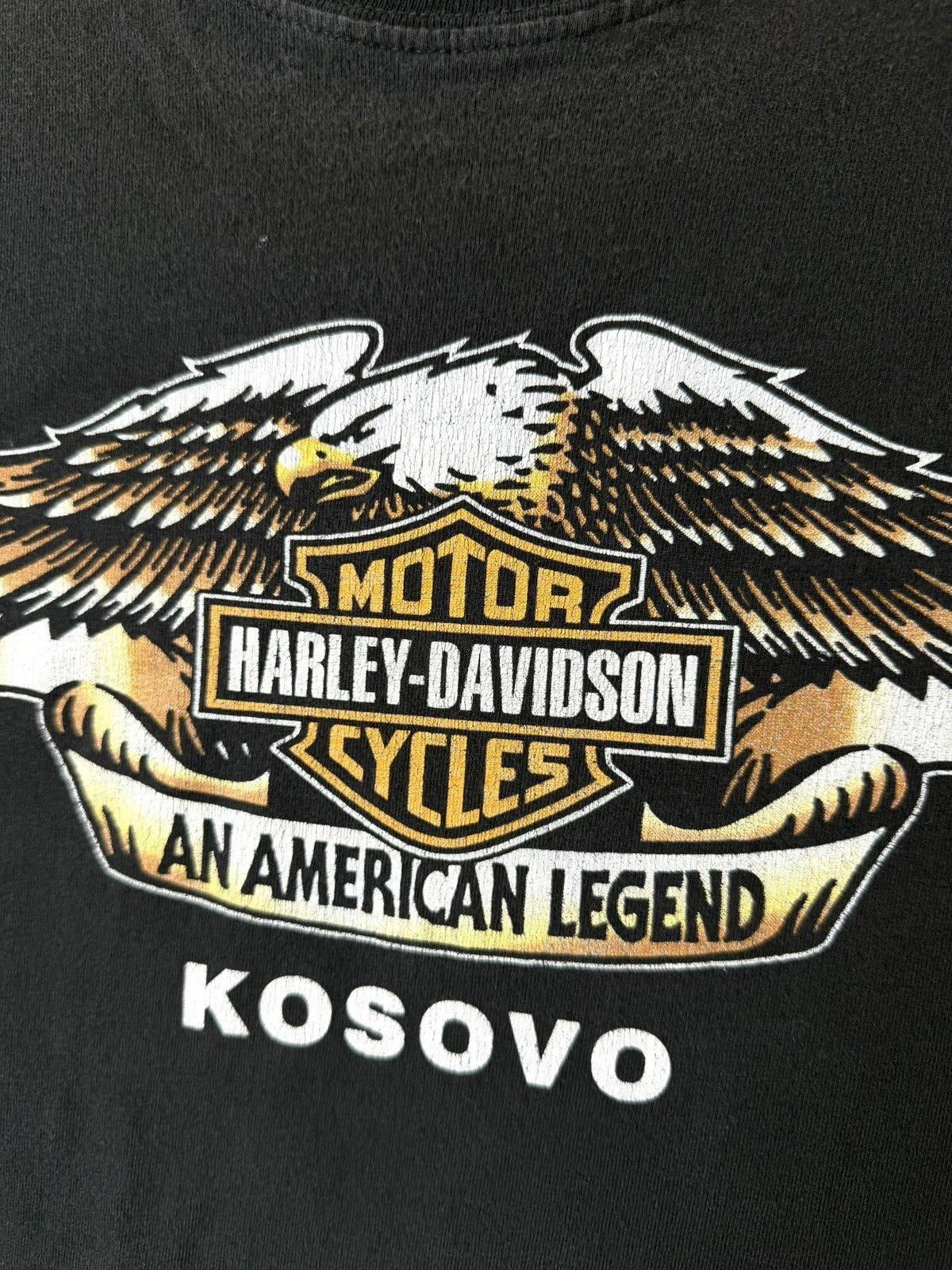 Harley Davidson Vintage 2000’s Harley Davidson Losovo T Shirt Size US L / EU 52-54 / 3 - 4 Thumbnail