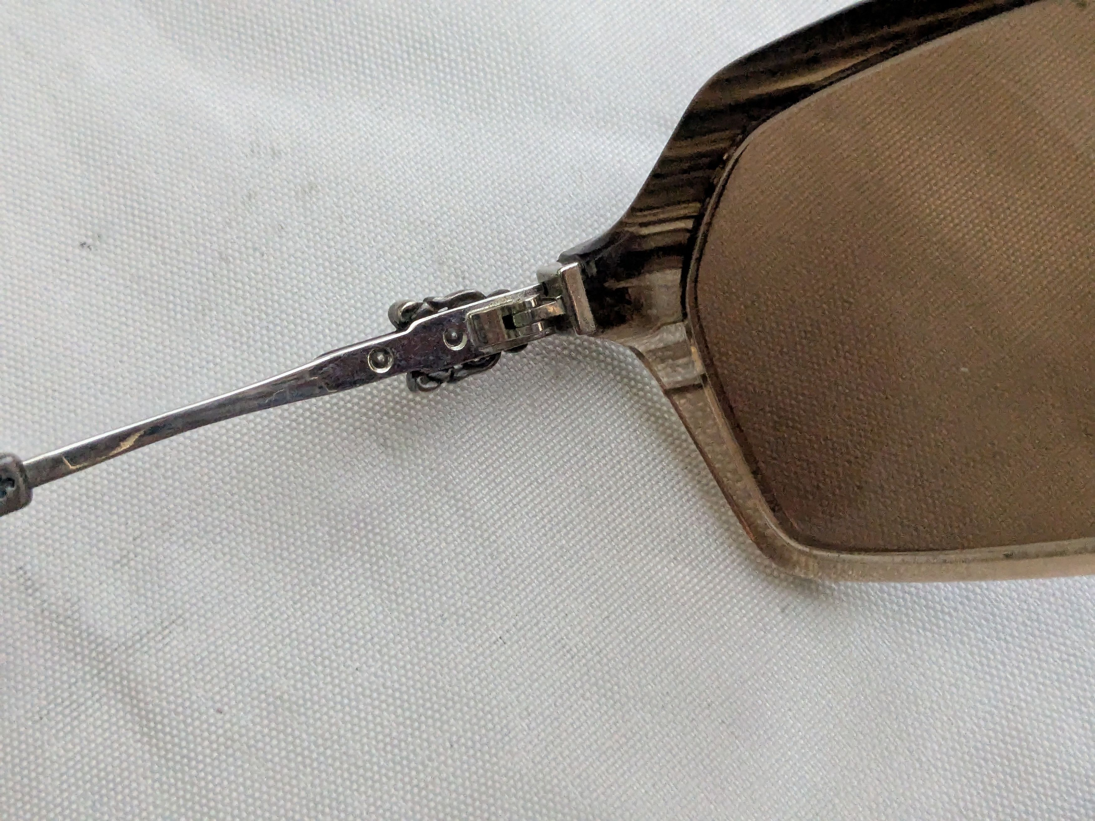 Chrome Hearts Chrome Hearts Nooner Sunglasses Brown Acetate Size ONE SIZE - 15 Thumbnail