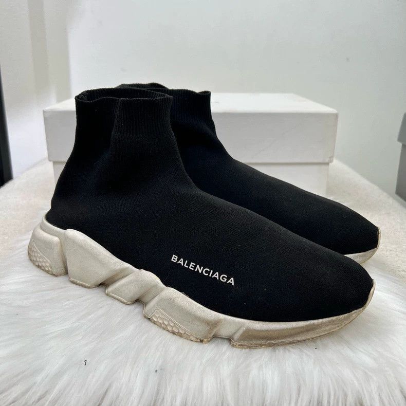 Balenciaga Balenciaga Sock Sneakers Size 44-2505 Size US 10 / EU 43 - 4 Thumbnail