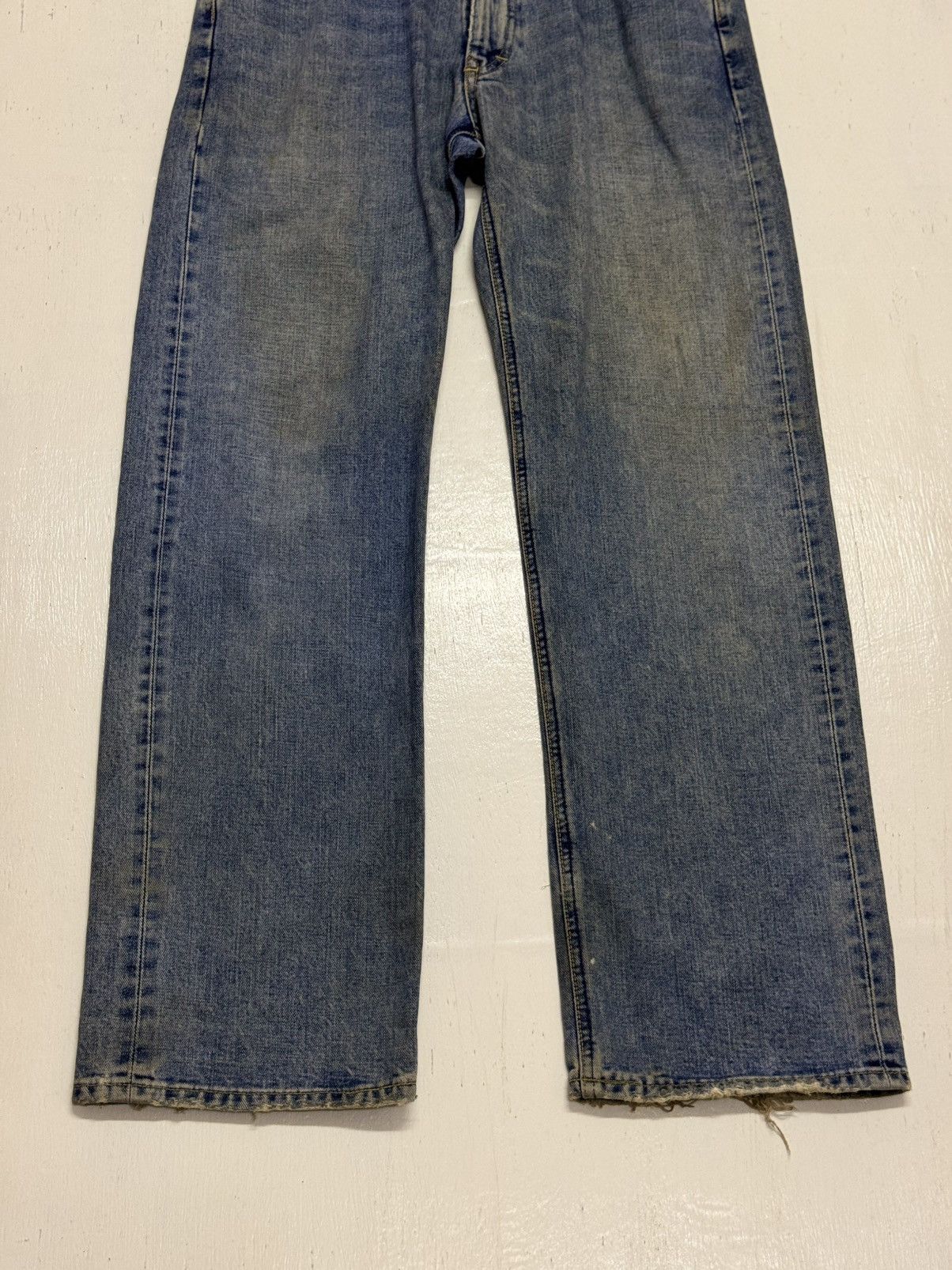 Lee × Vintage Vintage Lee Denim Sunfaded Size US 33 - 2 Thumbnail