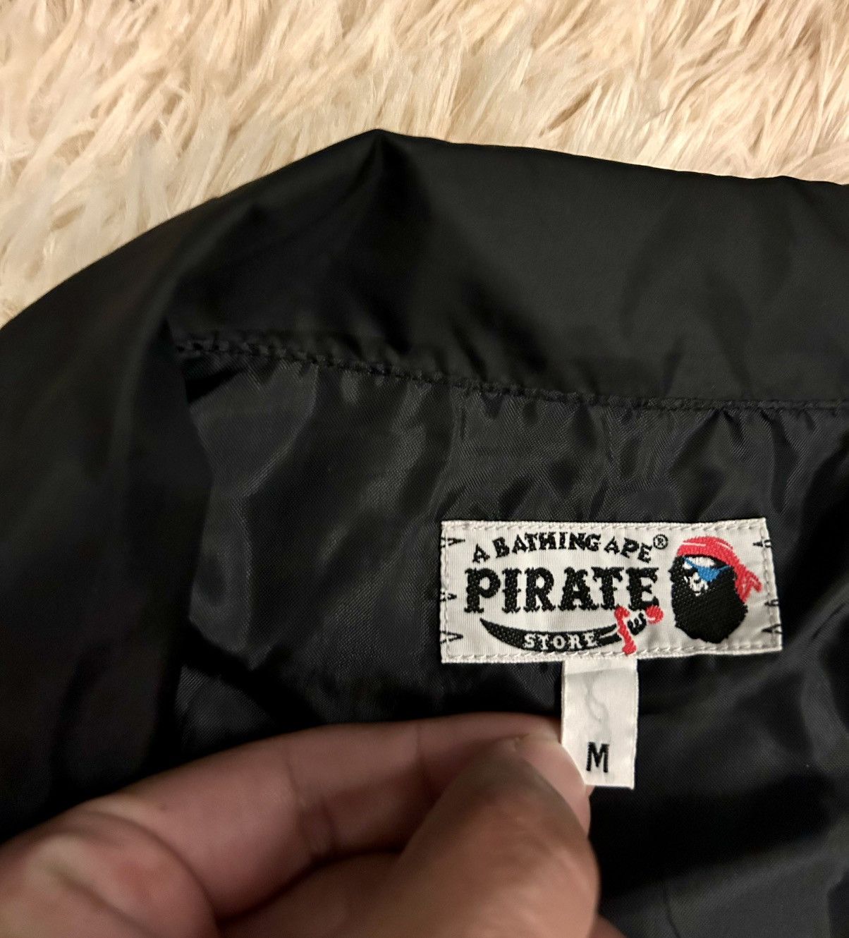 Bape 💥RARE💥 BAPE BABY MILO PIRATE BUTTON UP COACH JACKET Size US M / EU 48-50 / 2 - 9 Thumbnail