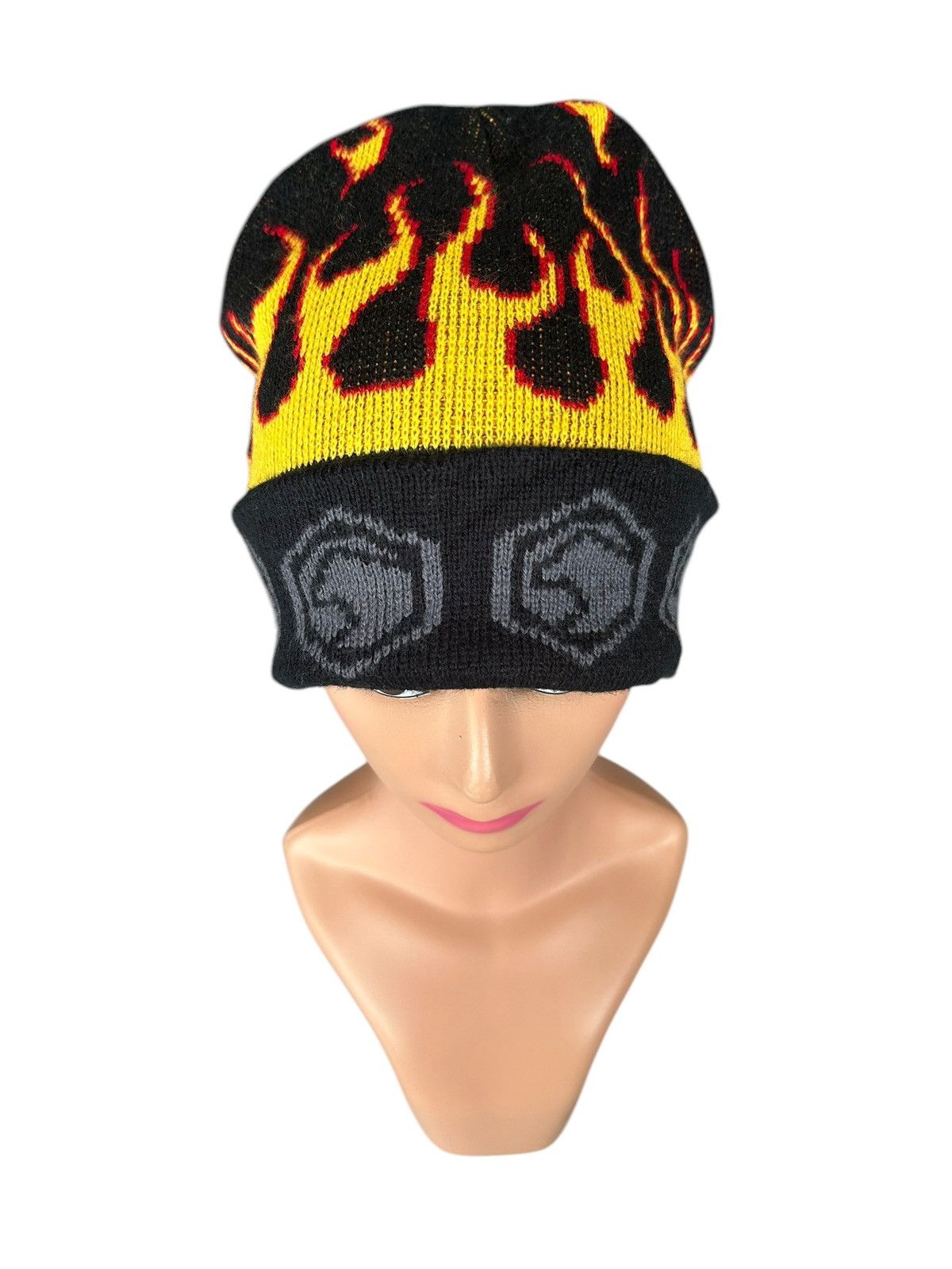 Japanese Brand × Kapital × Vintage Japanese Style Flame Beanie Hats Size ONE SIZE - 5 Thumbnail