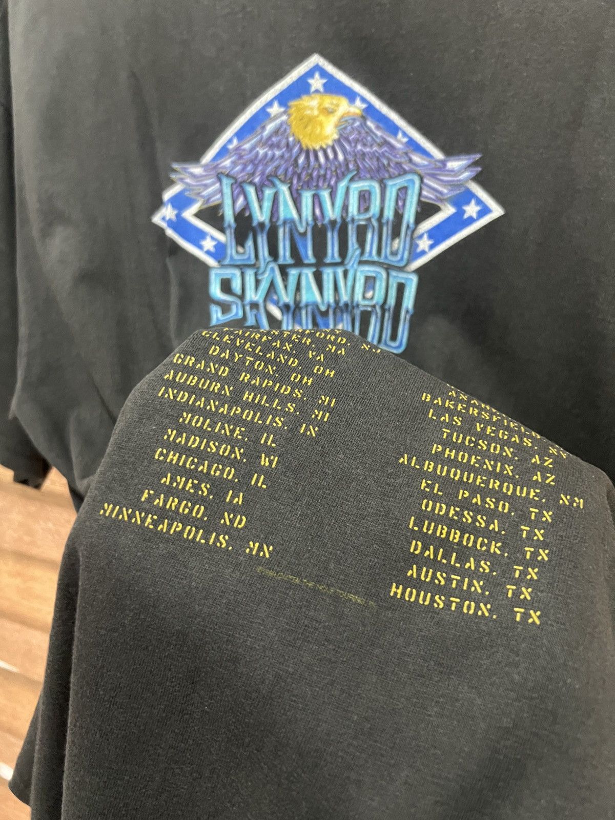 Band Tees × Vintage Vintage 1993 Lynrd Skynrd Outta The Hole Album Tour Size US L / EU 52-54 / 3 - 8 Thumbnail
