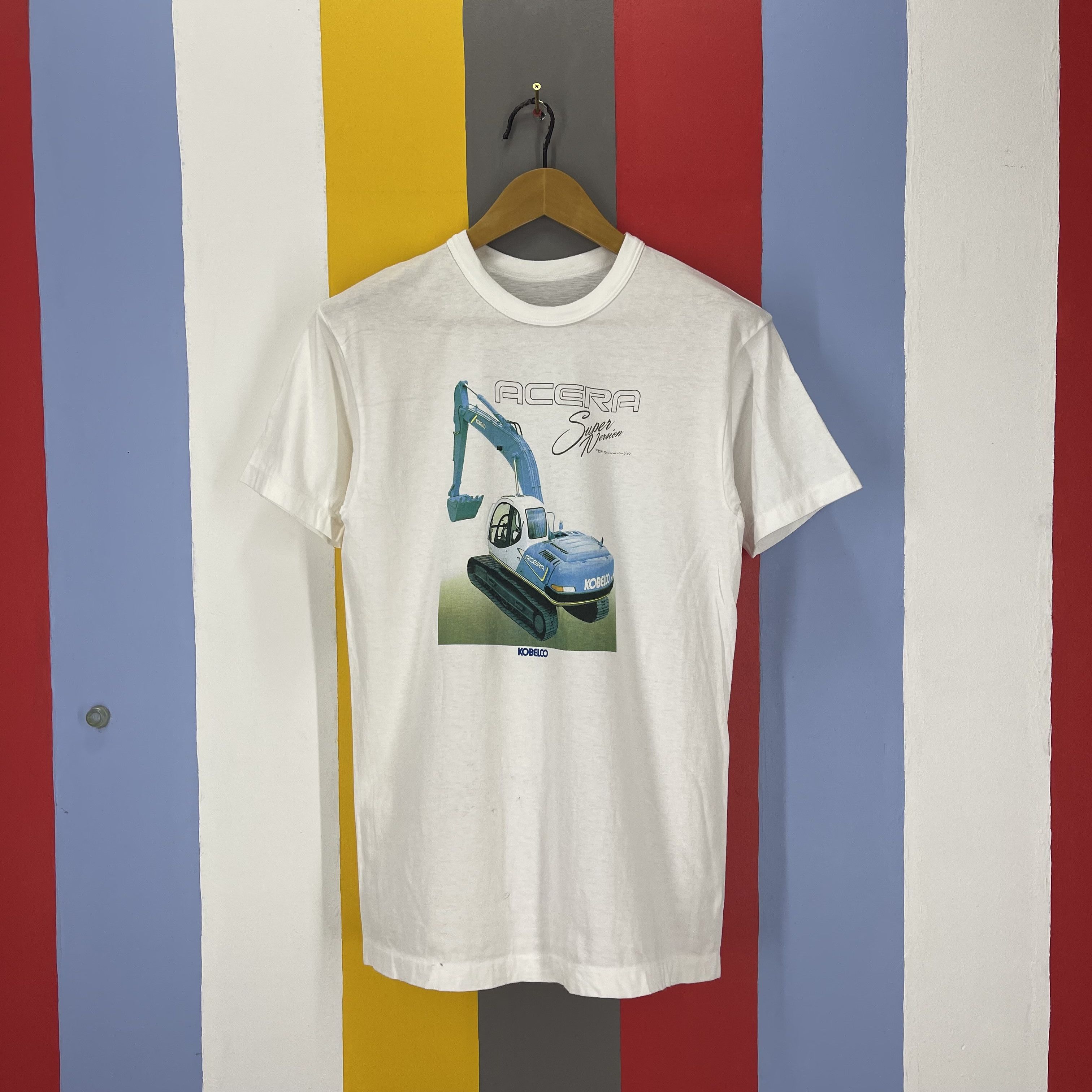 Vintage 90s Vintage KOBELCO ACERA SUPER VERSION T Shirt #1749/07 Size US S / EU 44-46 / 1 - 1 Thumbnail