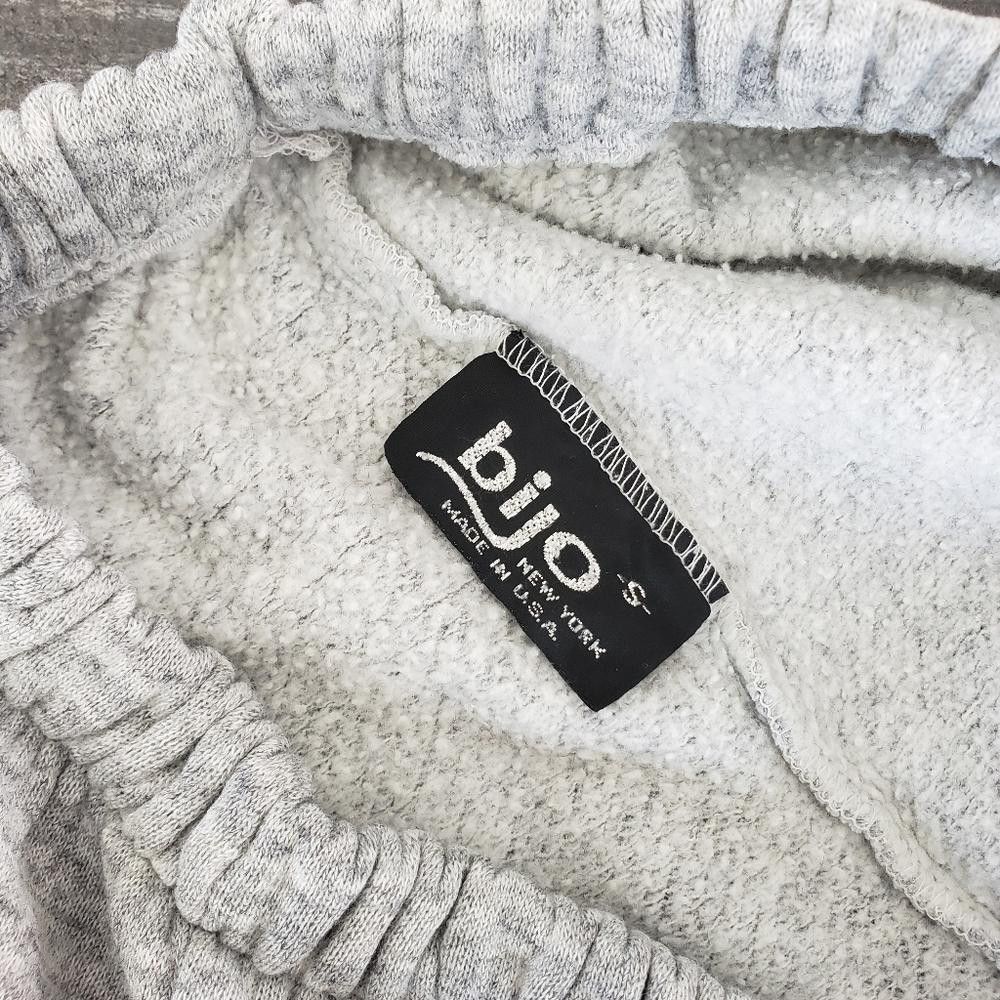 Designer Light Grey Heathered Bijo Oversized Sweats Size 28" / US 6 / IT 42 - 3 Thumbnail